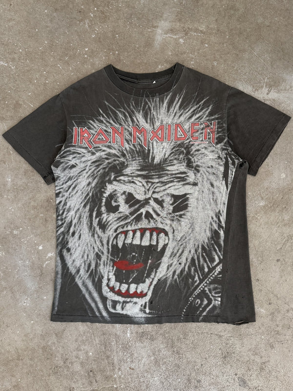 1991 Iron Maiden Faded AOP Tee (L)