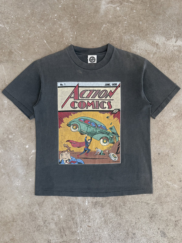 1990s "Action Comics" Faded Tee (M)