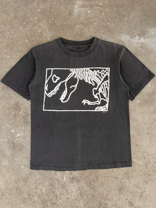 1980s "Dinosaur Fossil" Faded Tee (M)