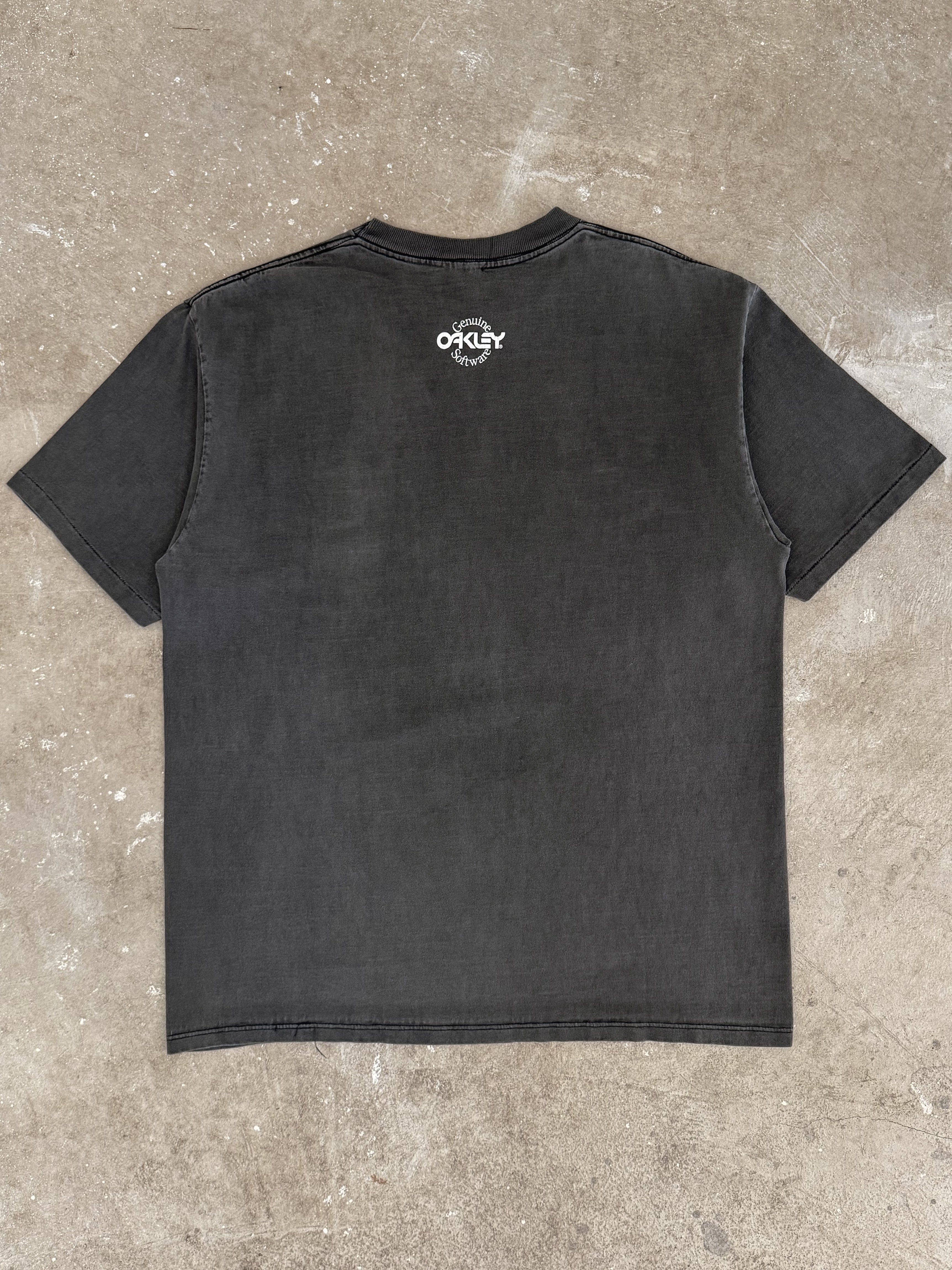 トップス 90s 00s Oakley navy faded Tee archive 1990s Oakley 