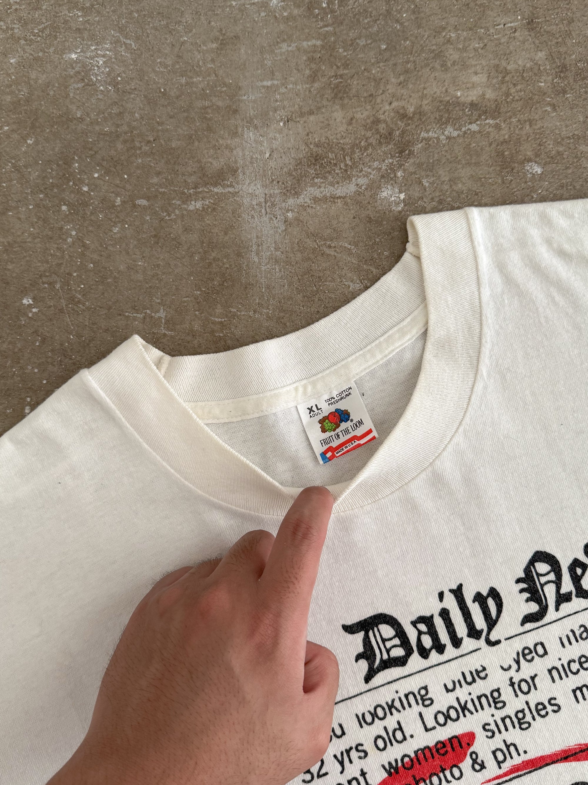 1992 "Cowboy Wanted" Tee (XL)