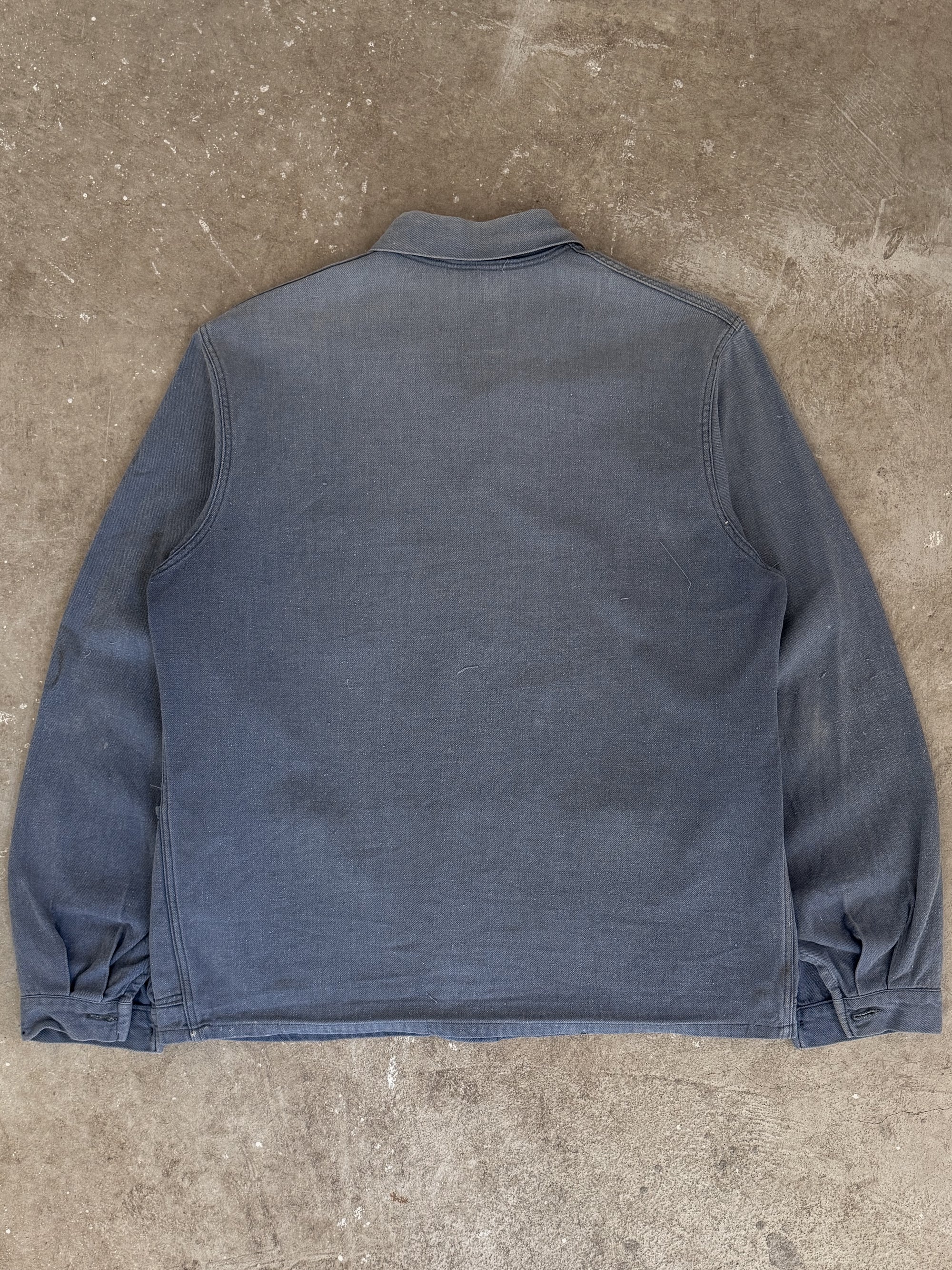 1970s Faded Blue French Chore Jacket (S)