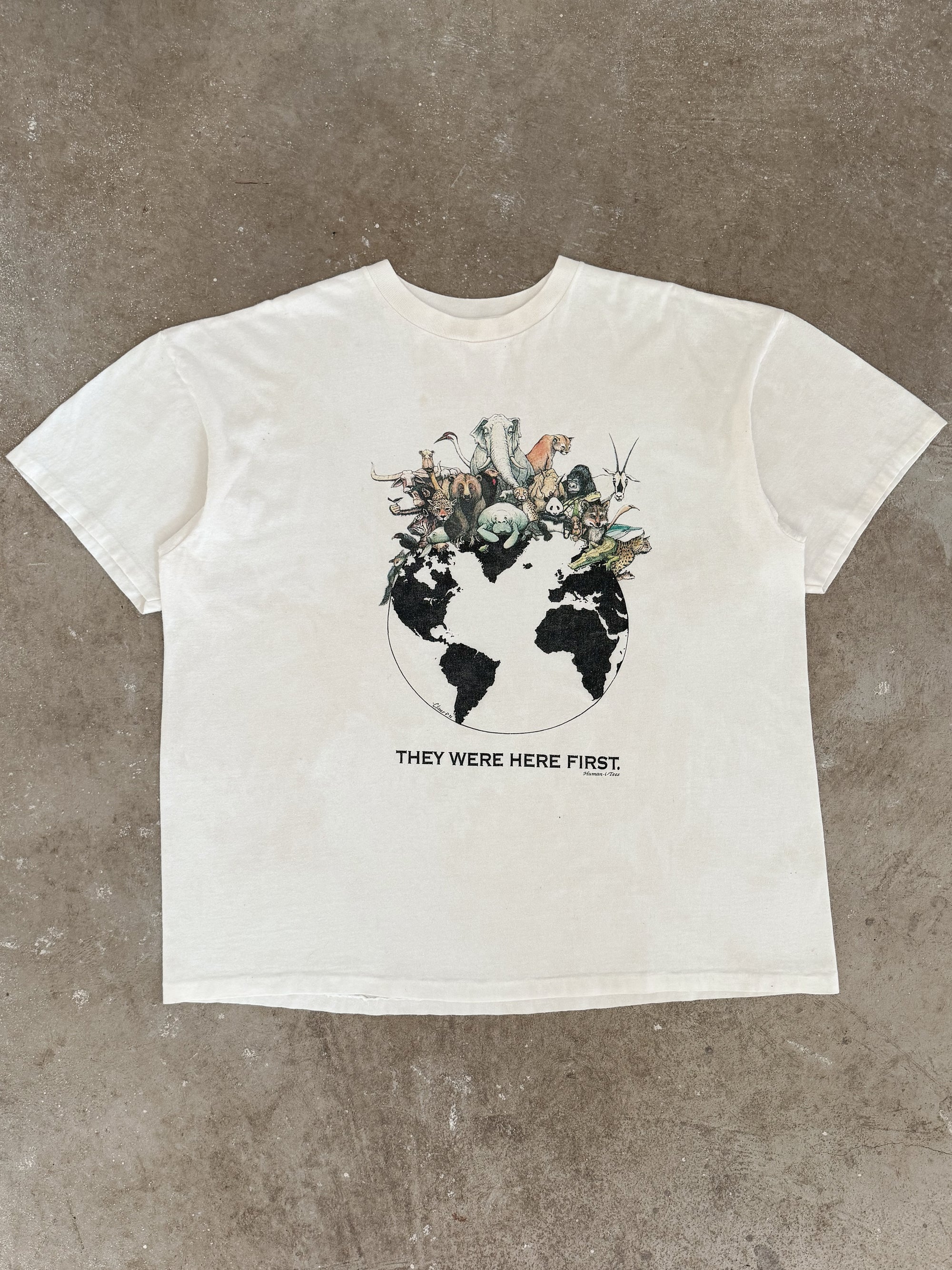 1990s "They Were Here First" Tee (XXL)