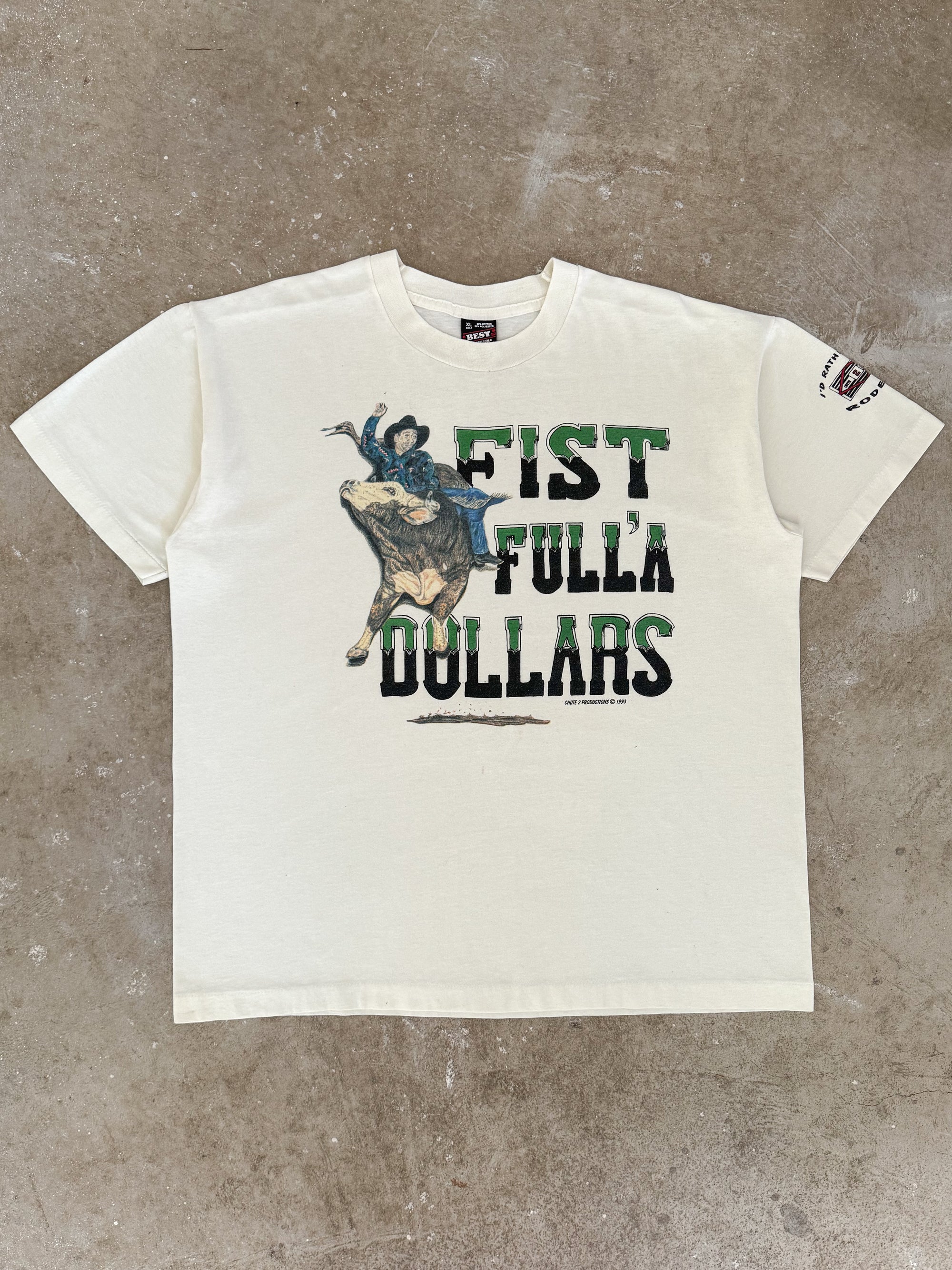 1990s "Fist Full'a Dollars" Tee (XL)