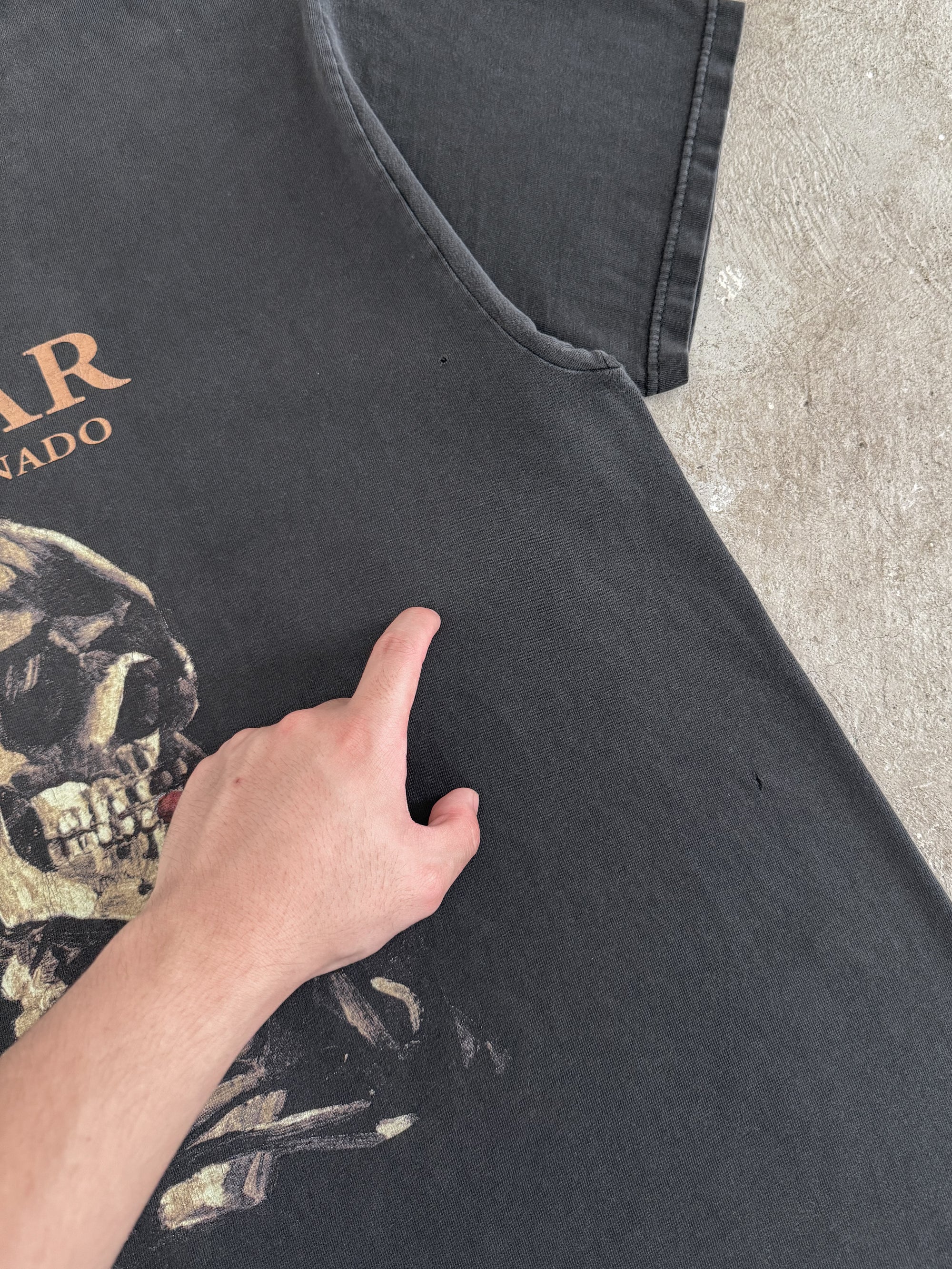 Early 00s "Cigar Asphyxionado" Van Gogh Parody Tee (L)