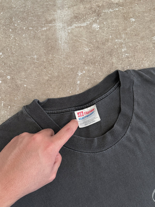 1998 "Born To Ride Forced To Work" Faded Tee (L)