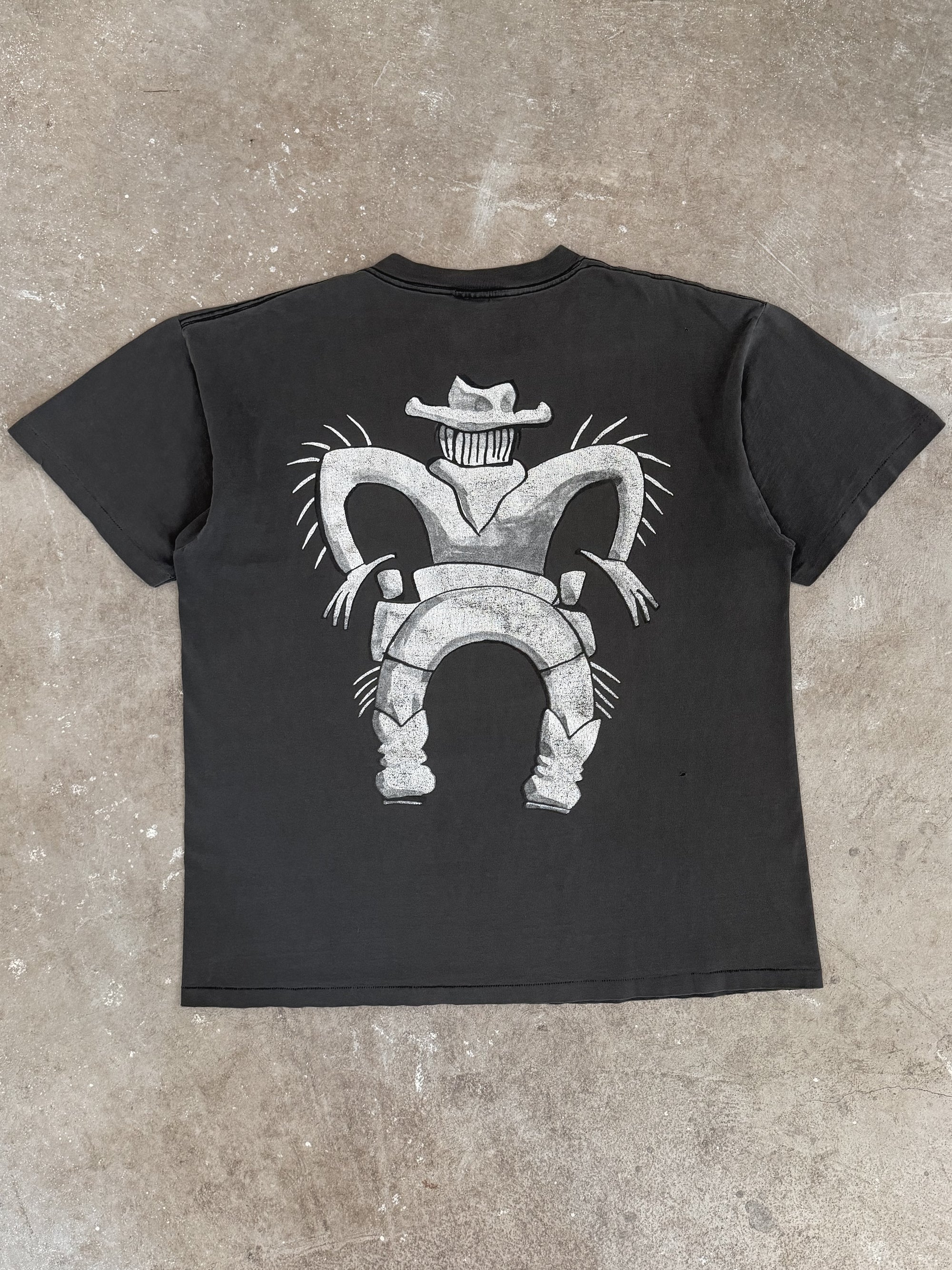 1990s "Gunslinger Art" Faded Tee (XL)