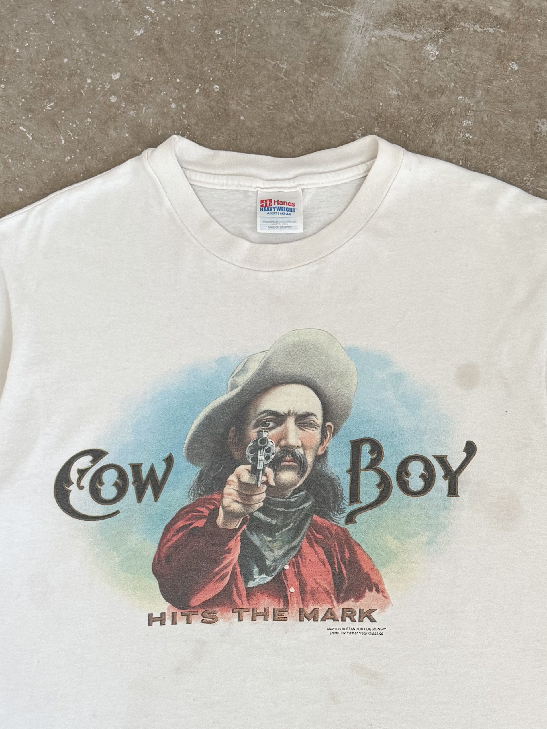 1990s "Cowboy Hits The Mark" Tee (L)