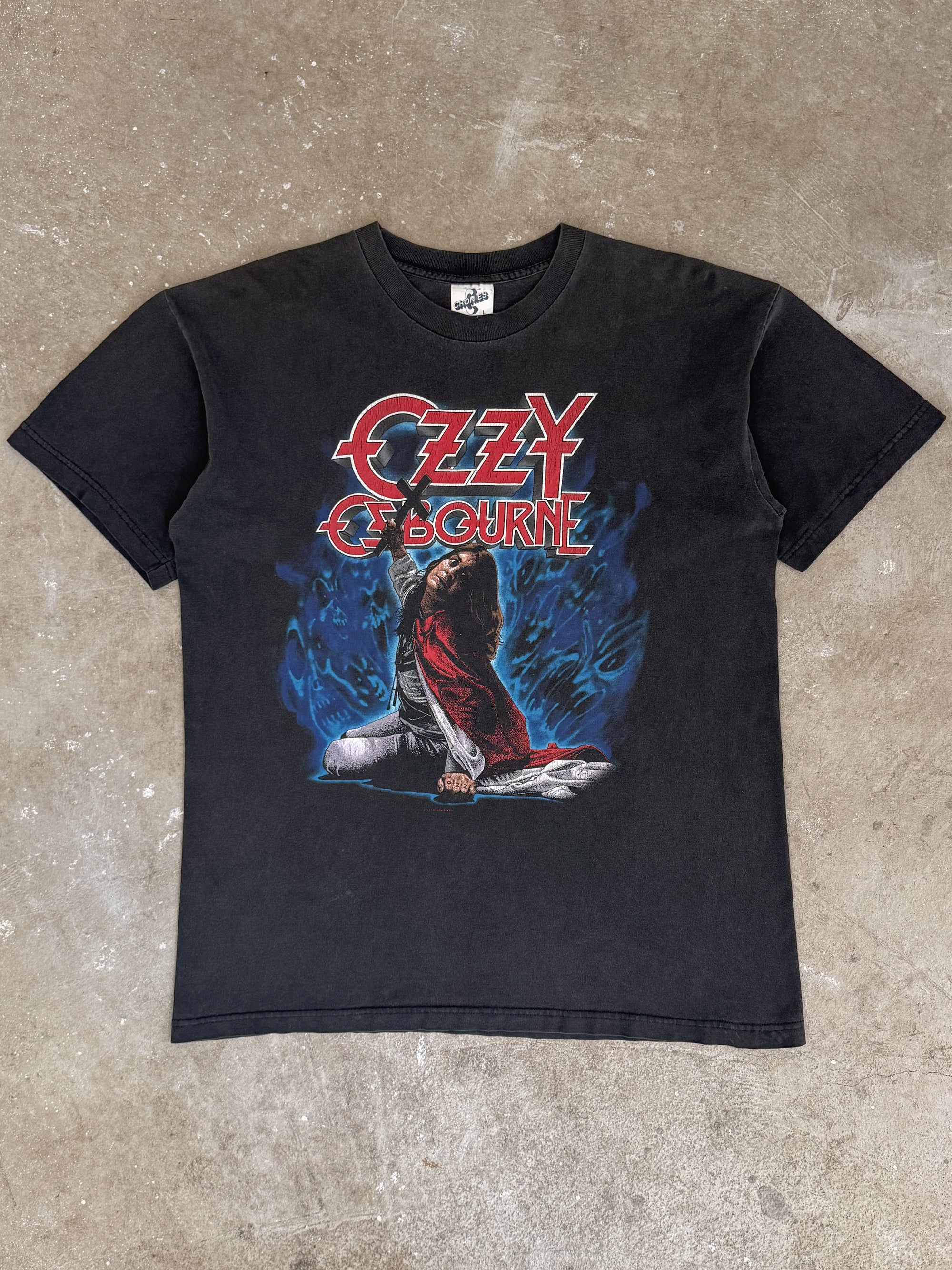 Late 90s Ozzy Ozbourne "Blizzard of Ozz" Tee (L)