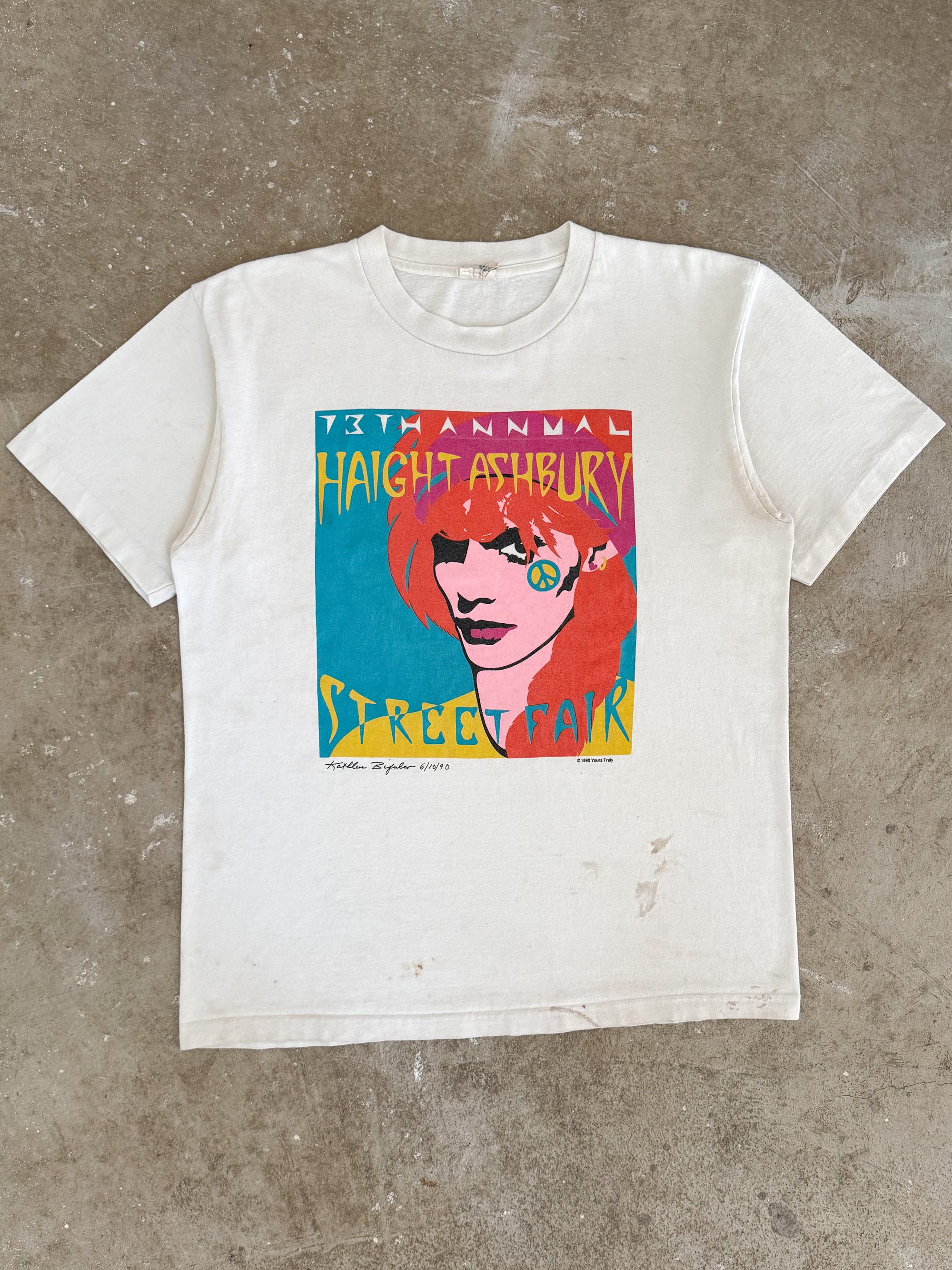 1990s "Haight Ashbury Street Fair" Tee (L)