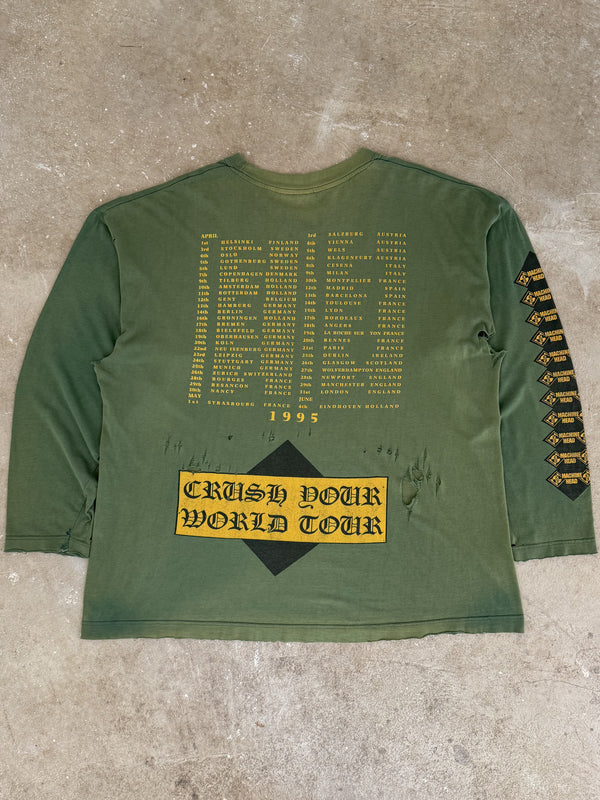 1995 Machine Head Euro Tour Faded Long Sleeve Tee (XL)