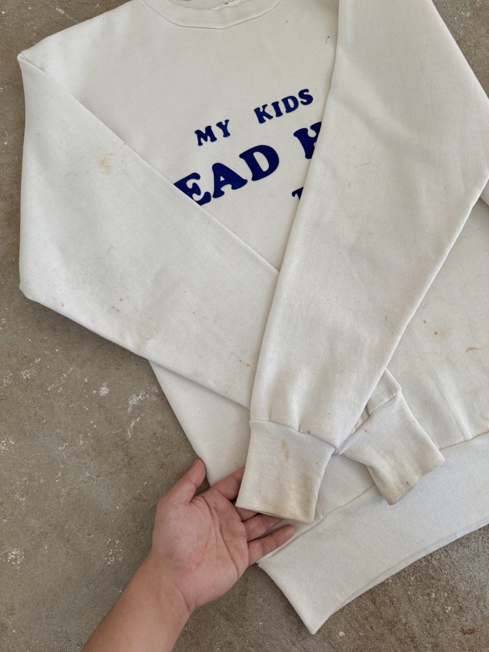 1980s "My Kids Are Dead Heads Too!" Sweatshirt (M)