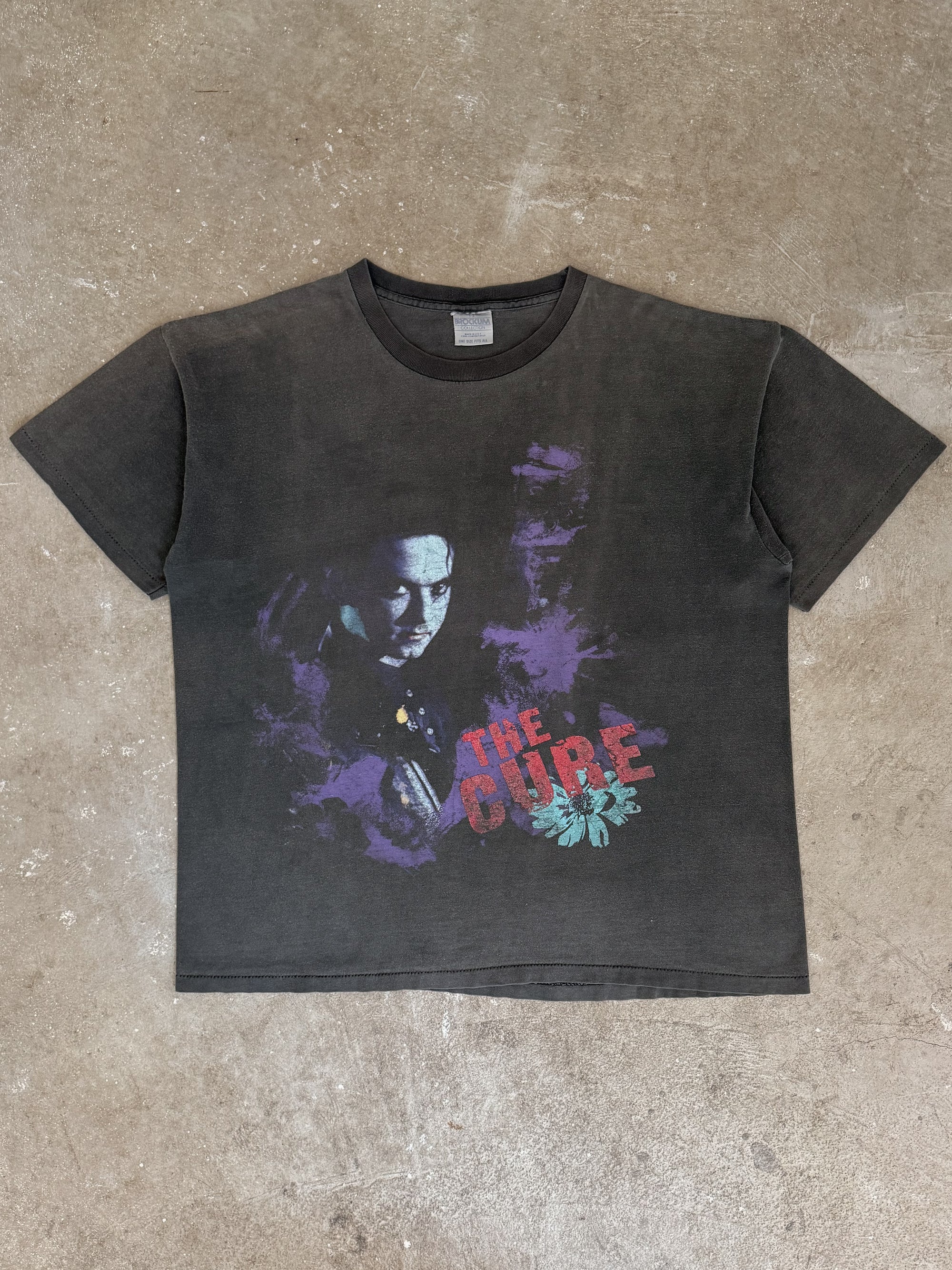 1989 The Cure "The Prayer Tour" Faded Tee (XL)