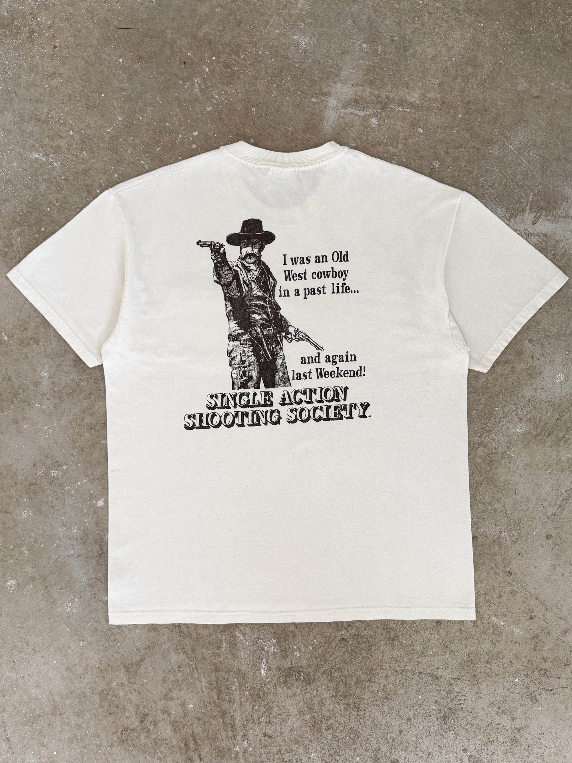 1990s "I Was A Cowboy In A Past Life..." Tee (L)