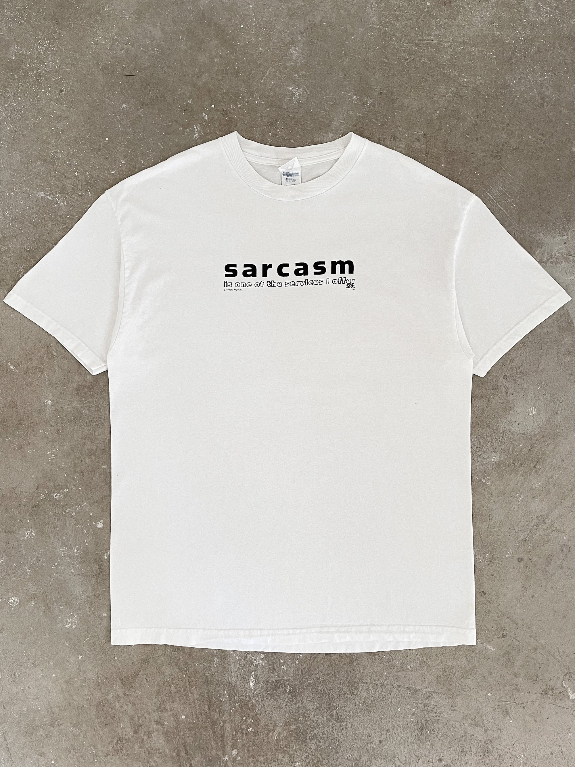 2000s “Sarcasm” Tee (XL)