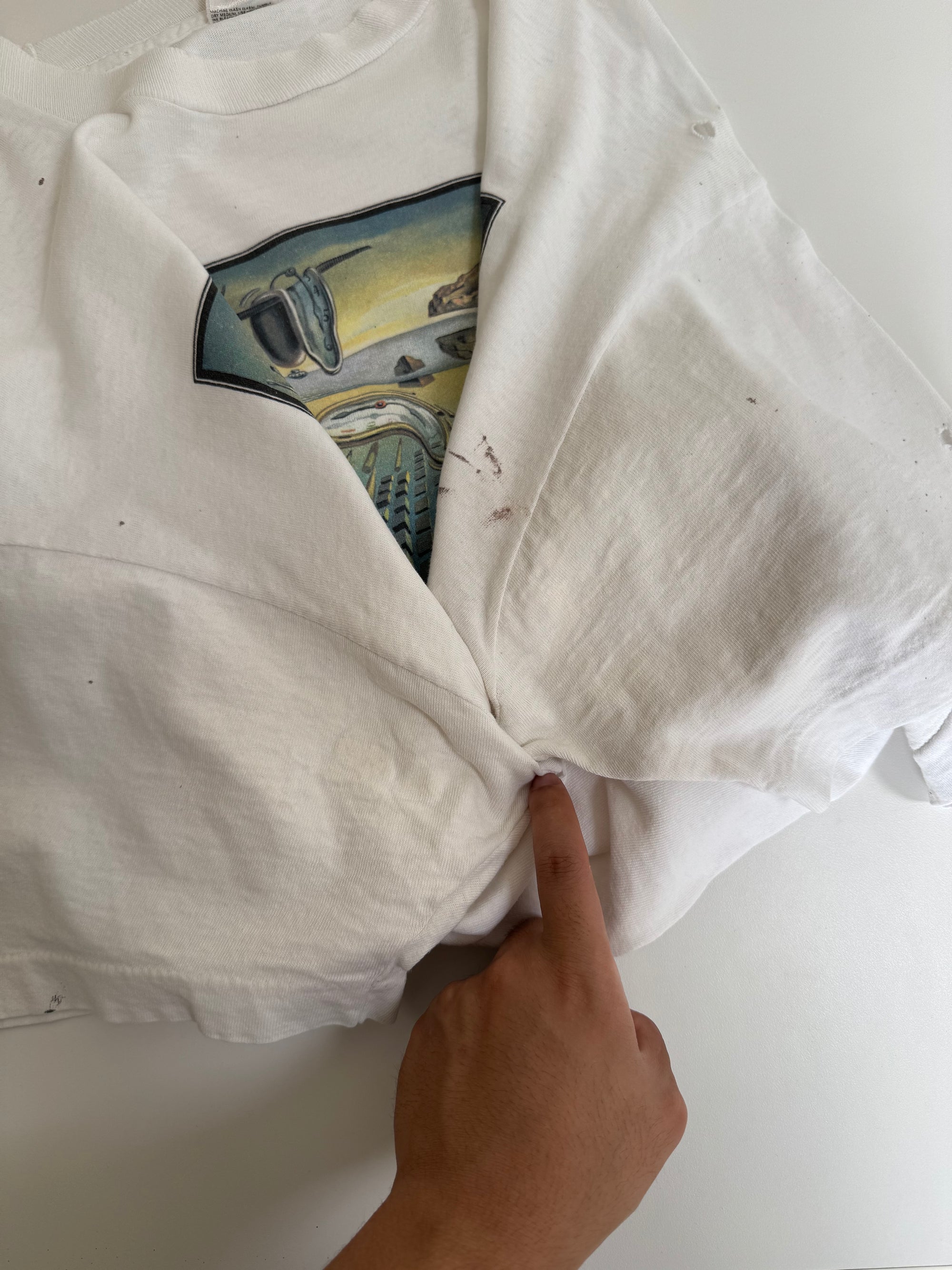 Early 90s Salvador Dali "The Disintegration of the Persistence of Memory" Tee (XXL)