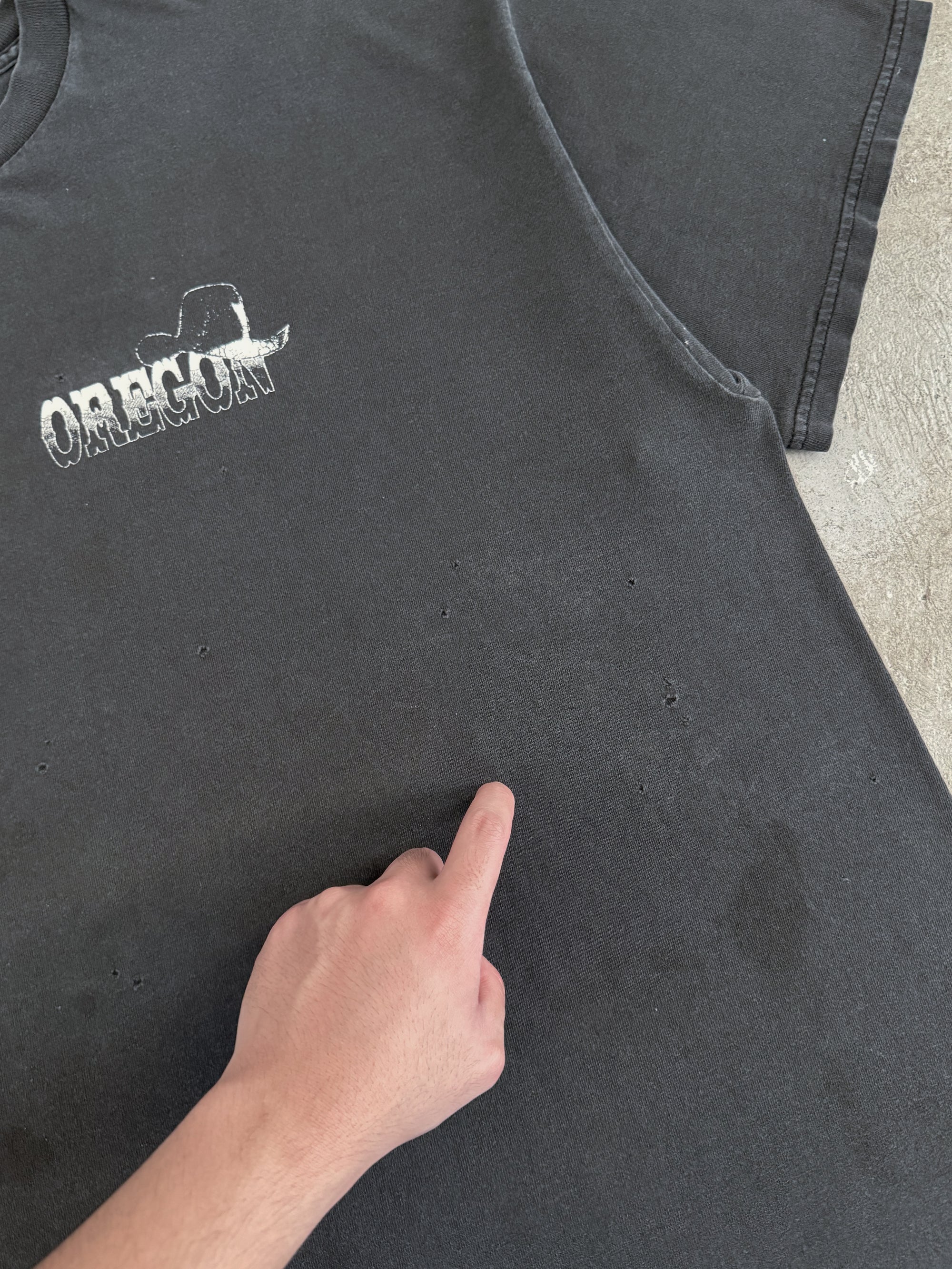 Late 90s "Roughstock" Faded Tee (XXL)