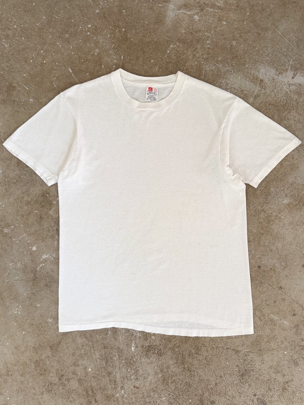 1980s/90s White Blank Tee (S)