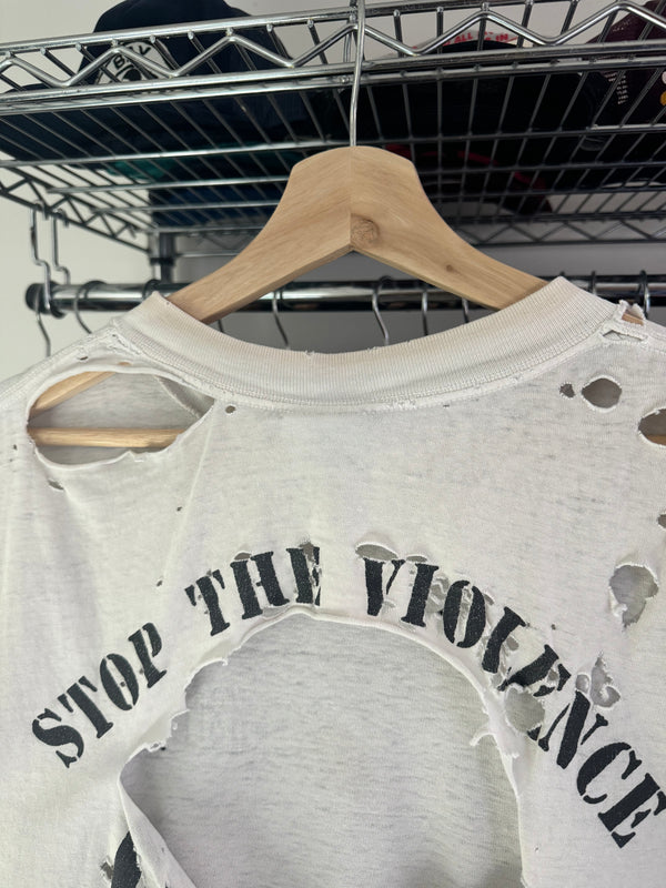 1990s "Stop The Violence" Thrashed Tee (L)