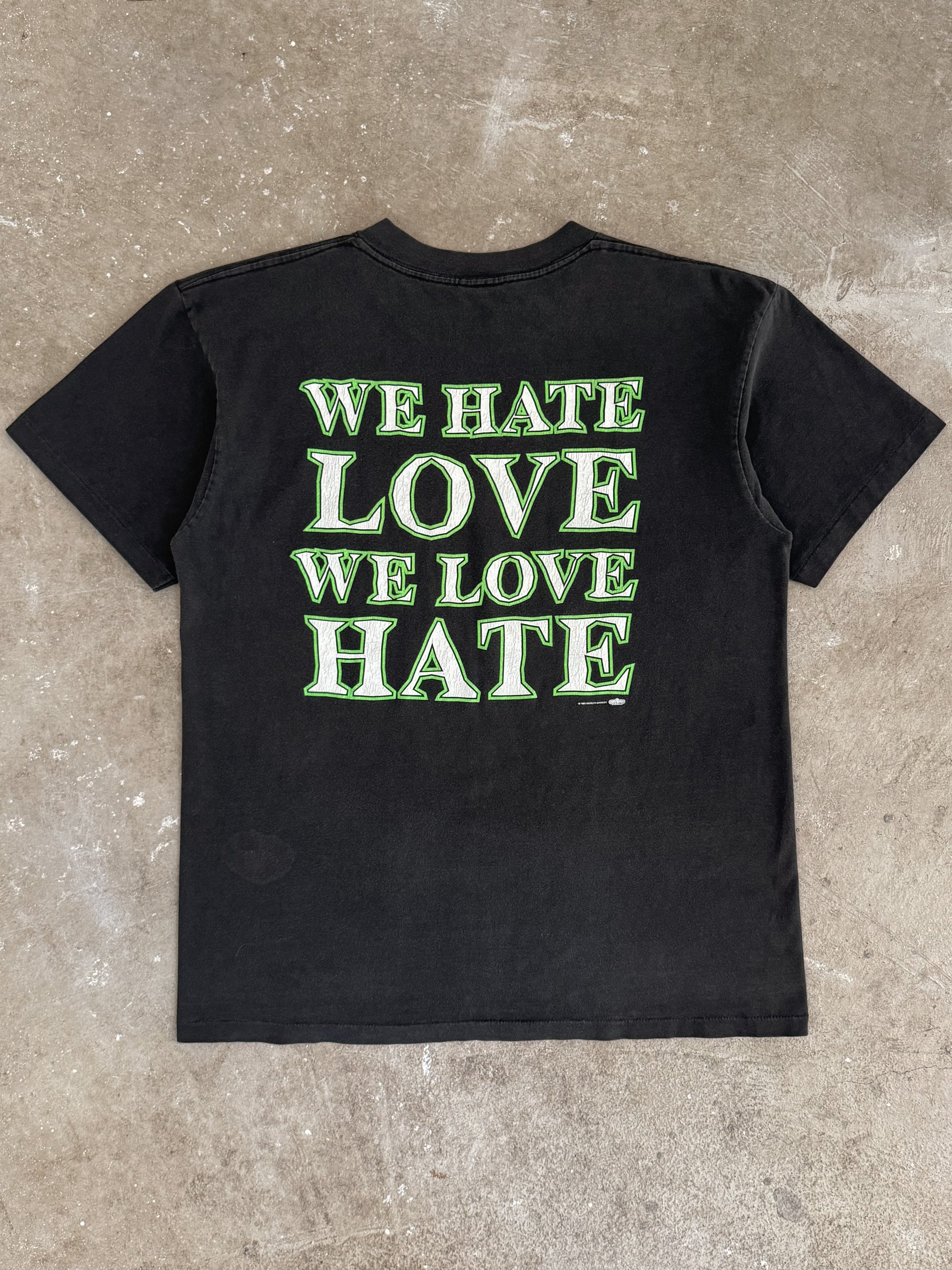 1995 Marilyn Manson "We Hate Love We Love Hate" Tee (L)