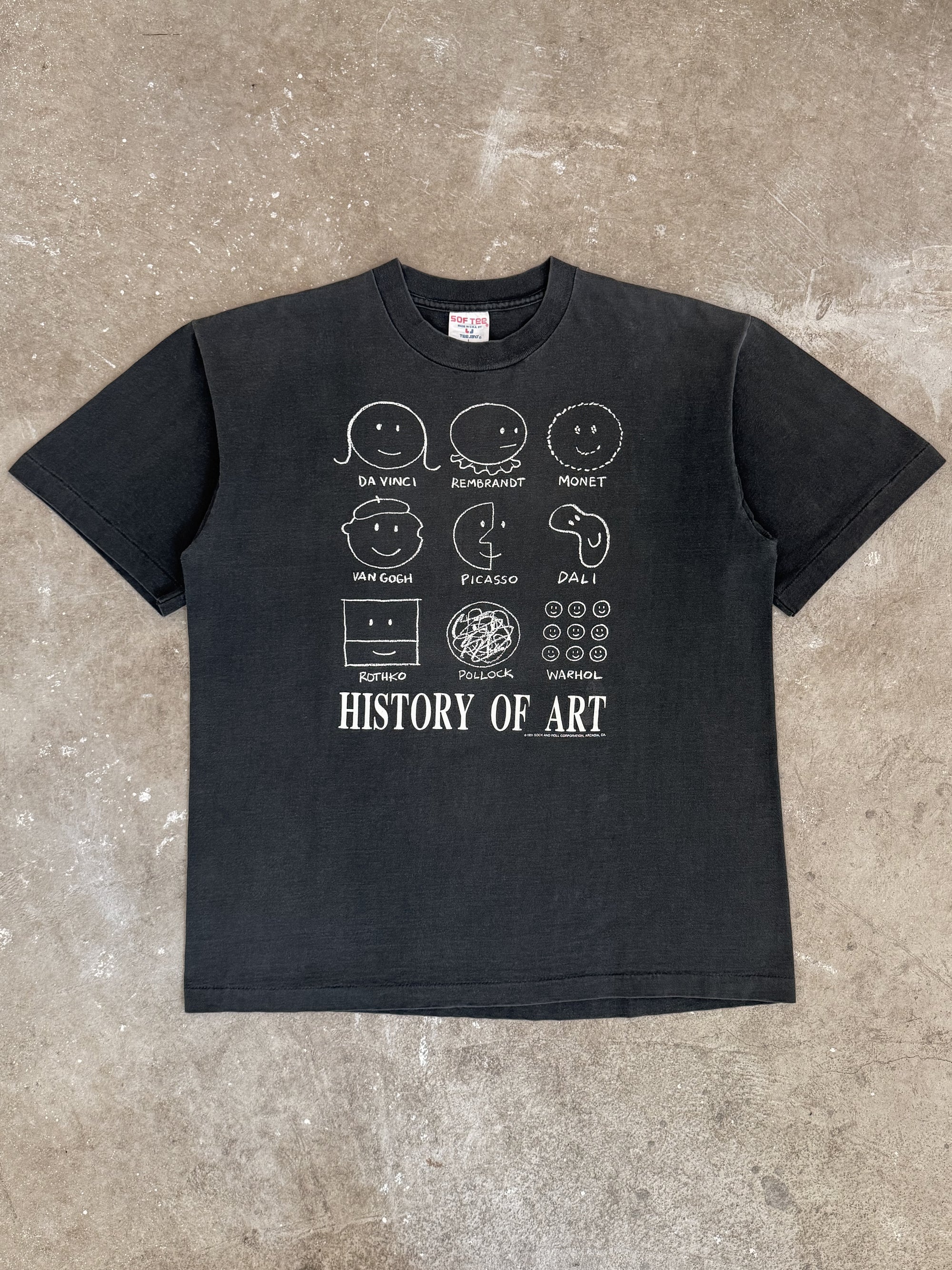 1991 "History of Art" Tee (L)
