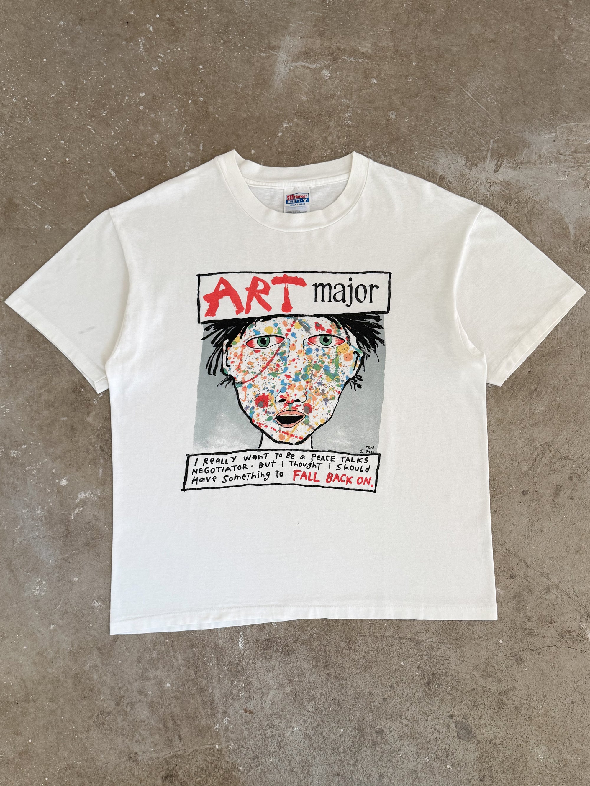 Mid 90s Fred Babb "Art Major" Tee (L)