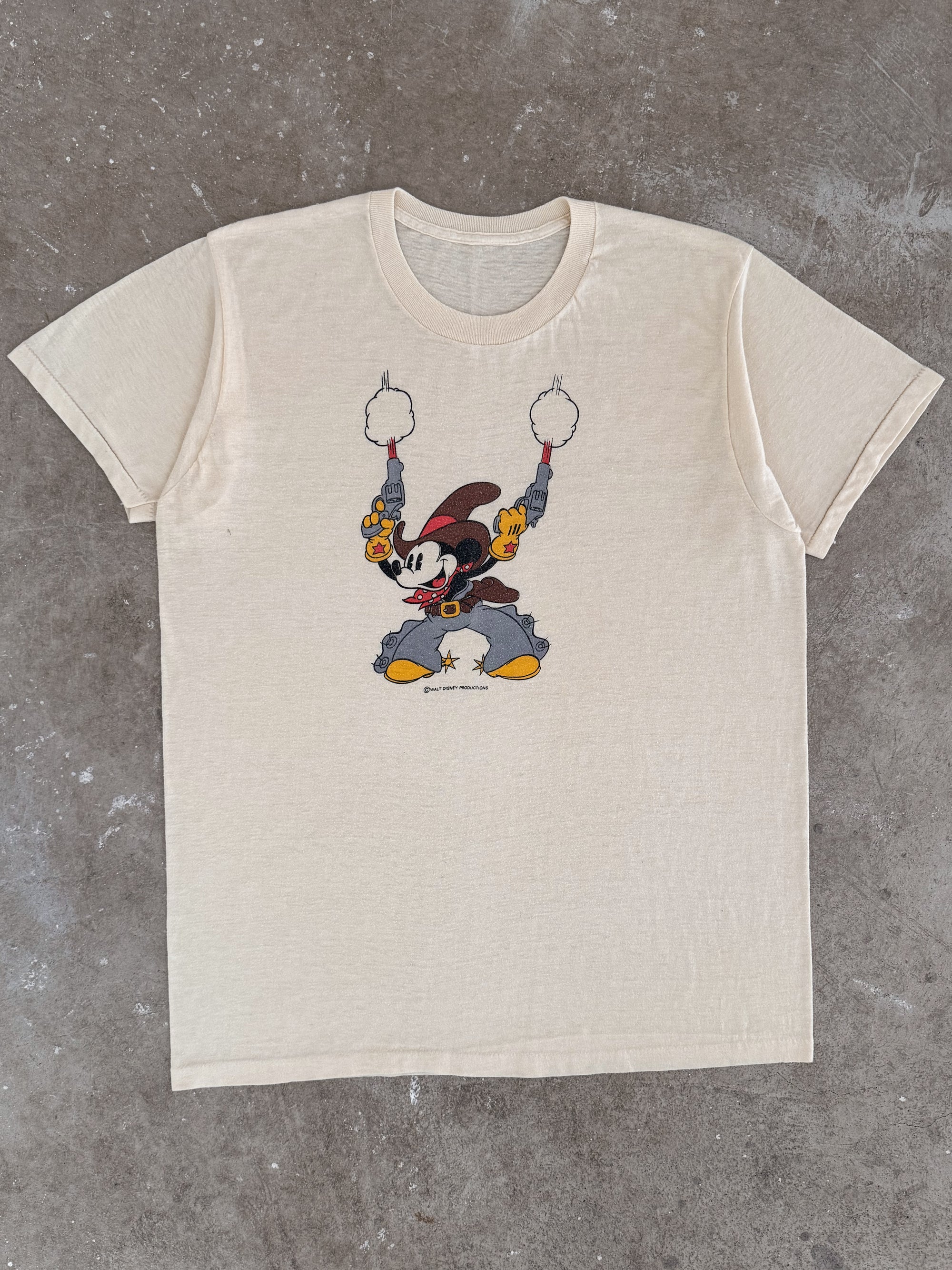 Late 70s "Two-Gun Mickey" Tee (M)