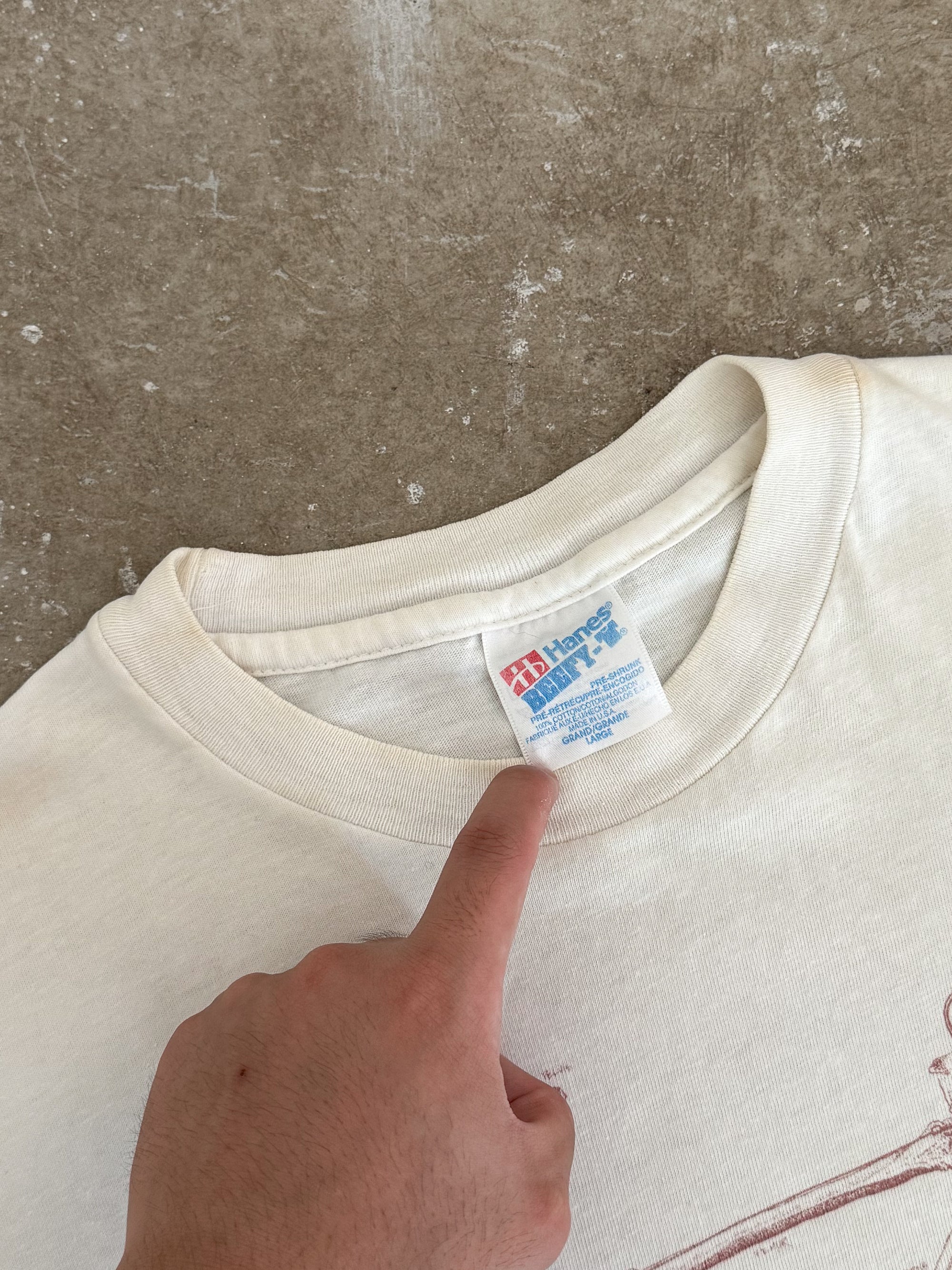 1993 Primal Wear "Bike Anatomy" Tee (L)