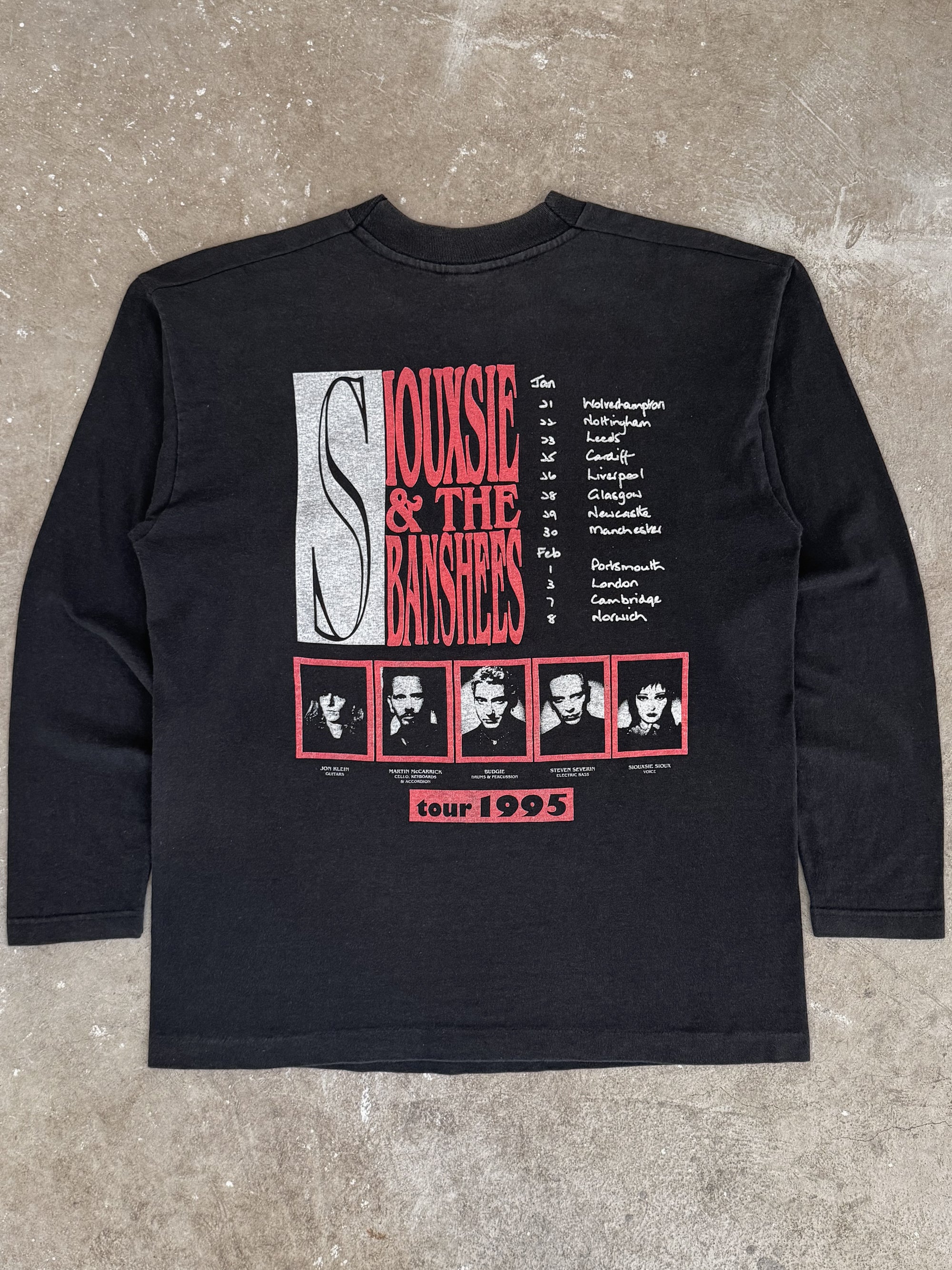 1995 Siouxsie and The Banshees "The Rapture" Long Sleeve Lot Tee (L)