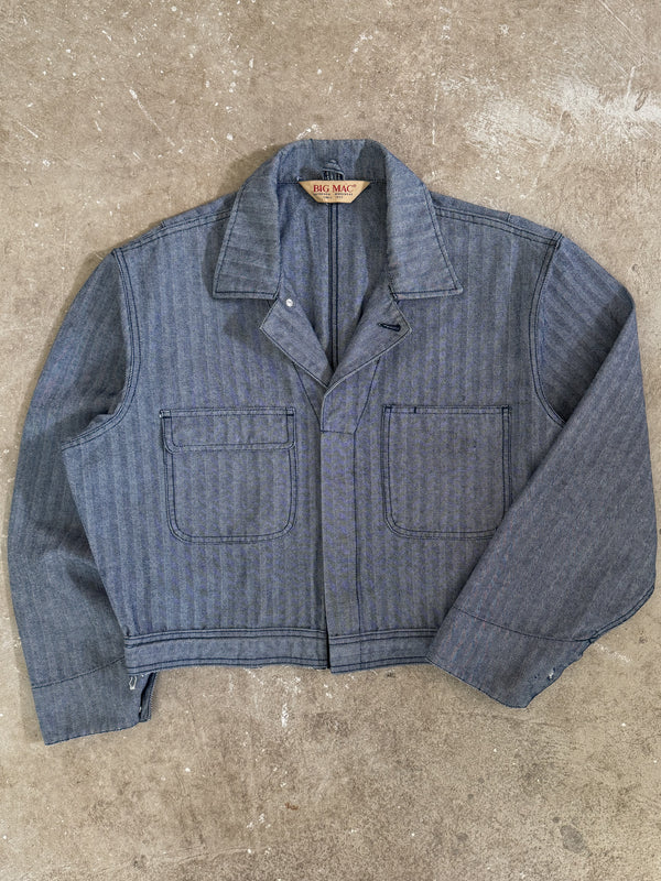 1980s Big Mac HBT Cropped Coverall Jacket (M)