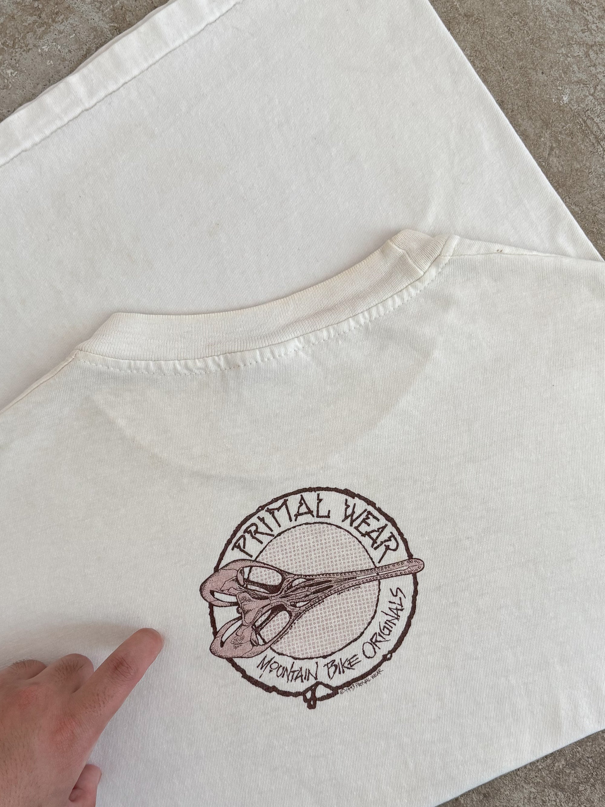 1993 Primal Wear "Bike Anatomy" Tee (L)