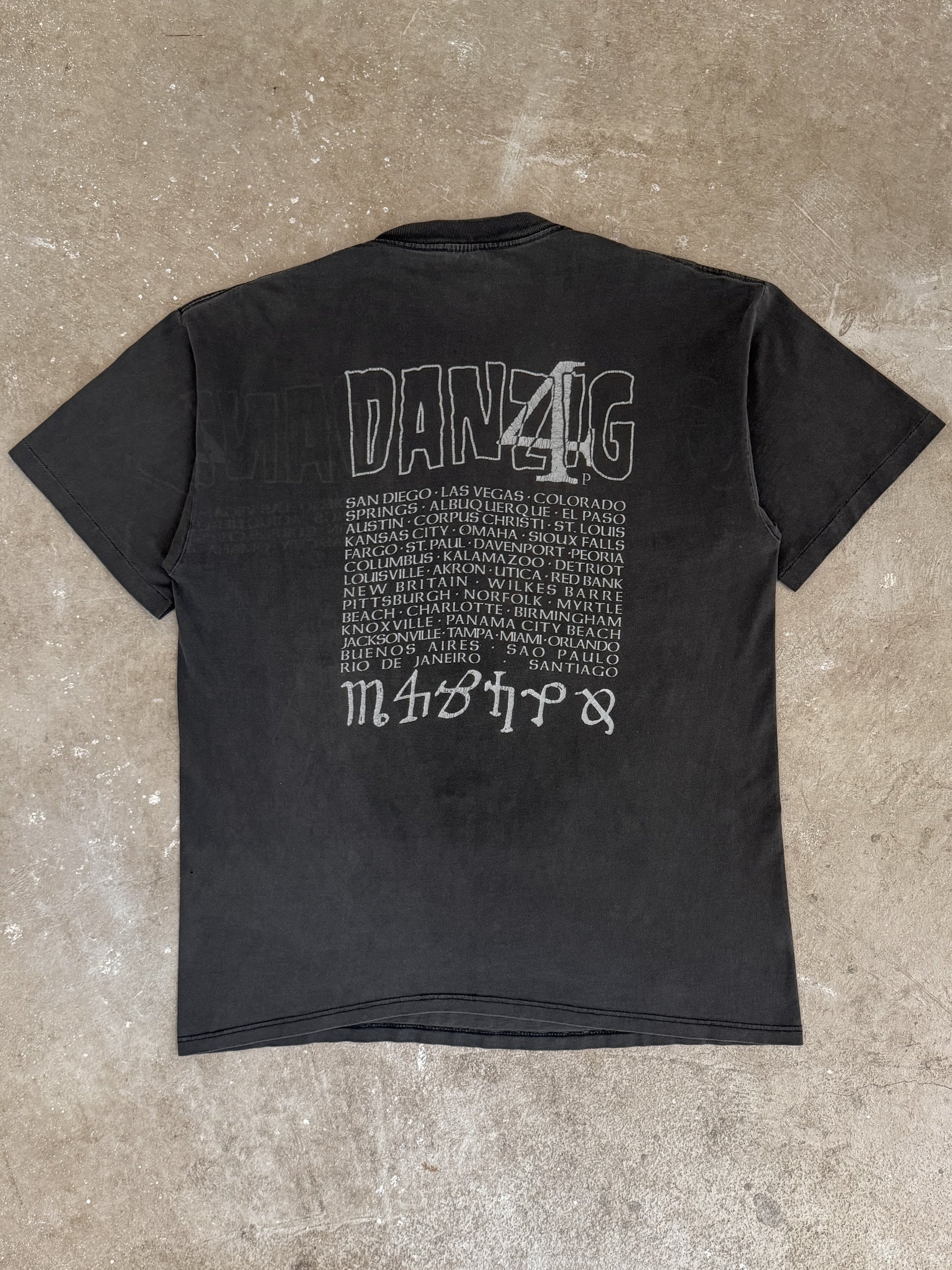 1994 Danzig "4" Faded Tee (XL)