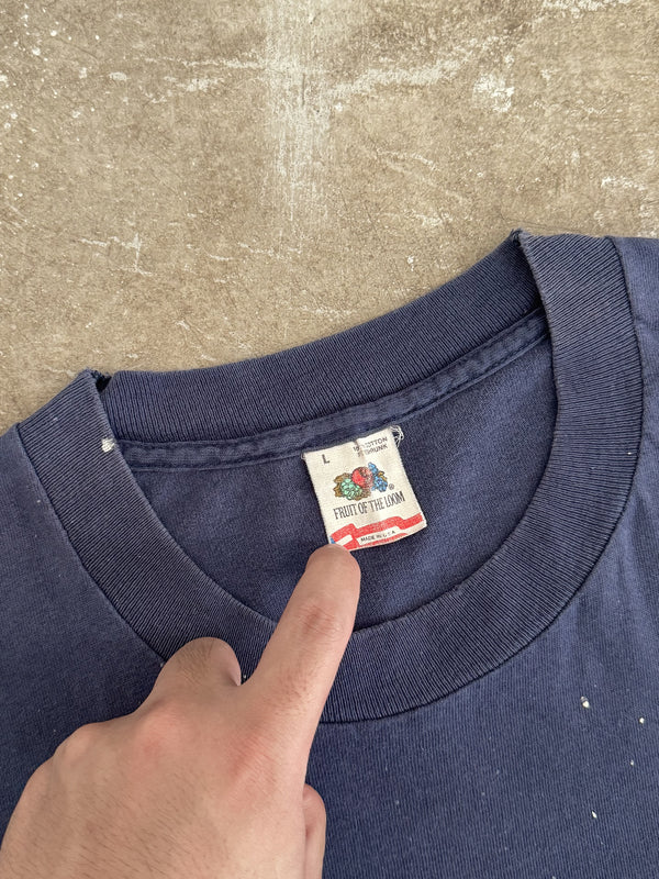 Late 80s "Good Planets Are Hard To Find" Painter Tee (L)