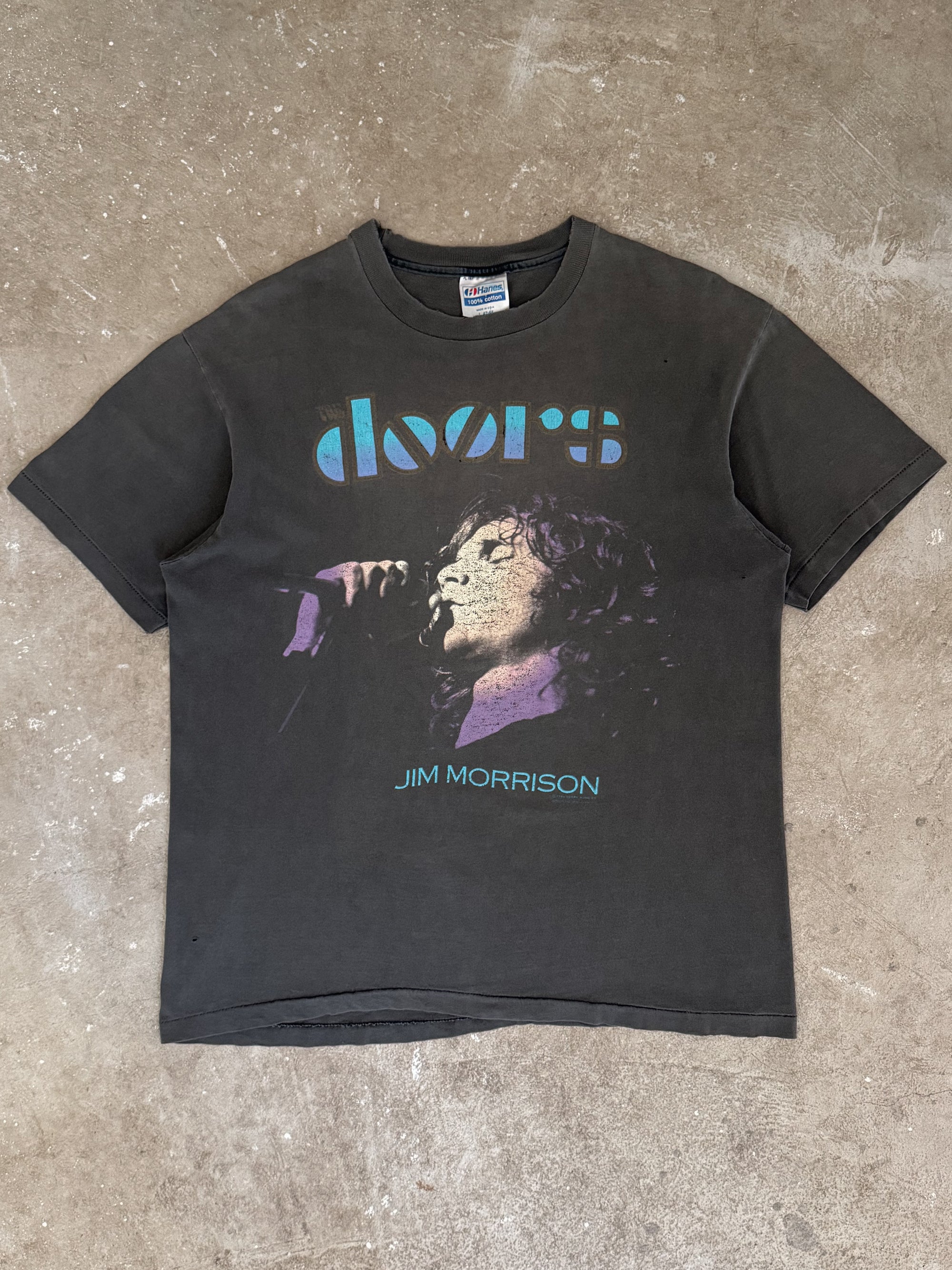1990 The Doors "Dance on Fire" Faded Tee (M)