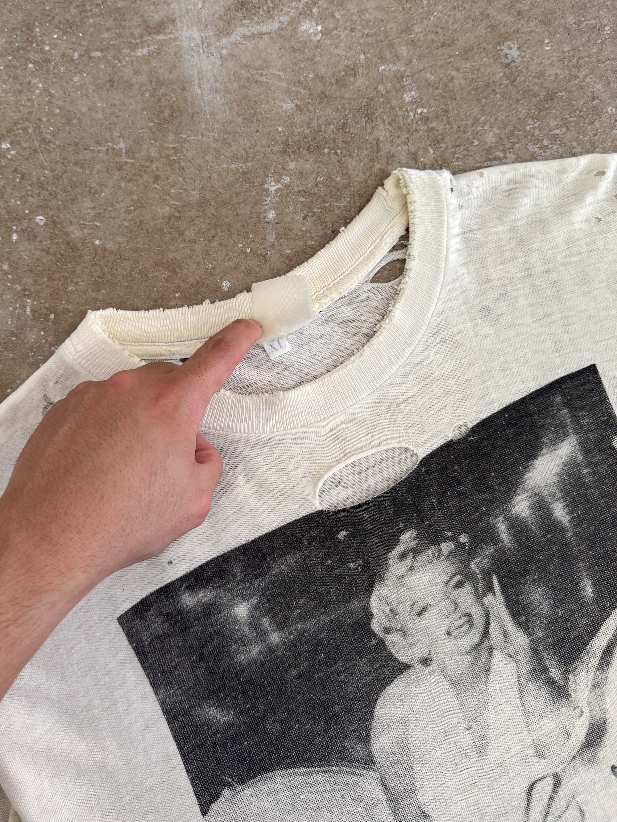 1990s "Marilyn Monroe" Thrashed Tee (L)