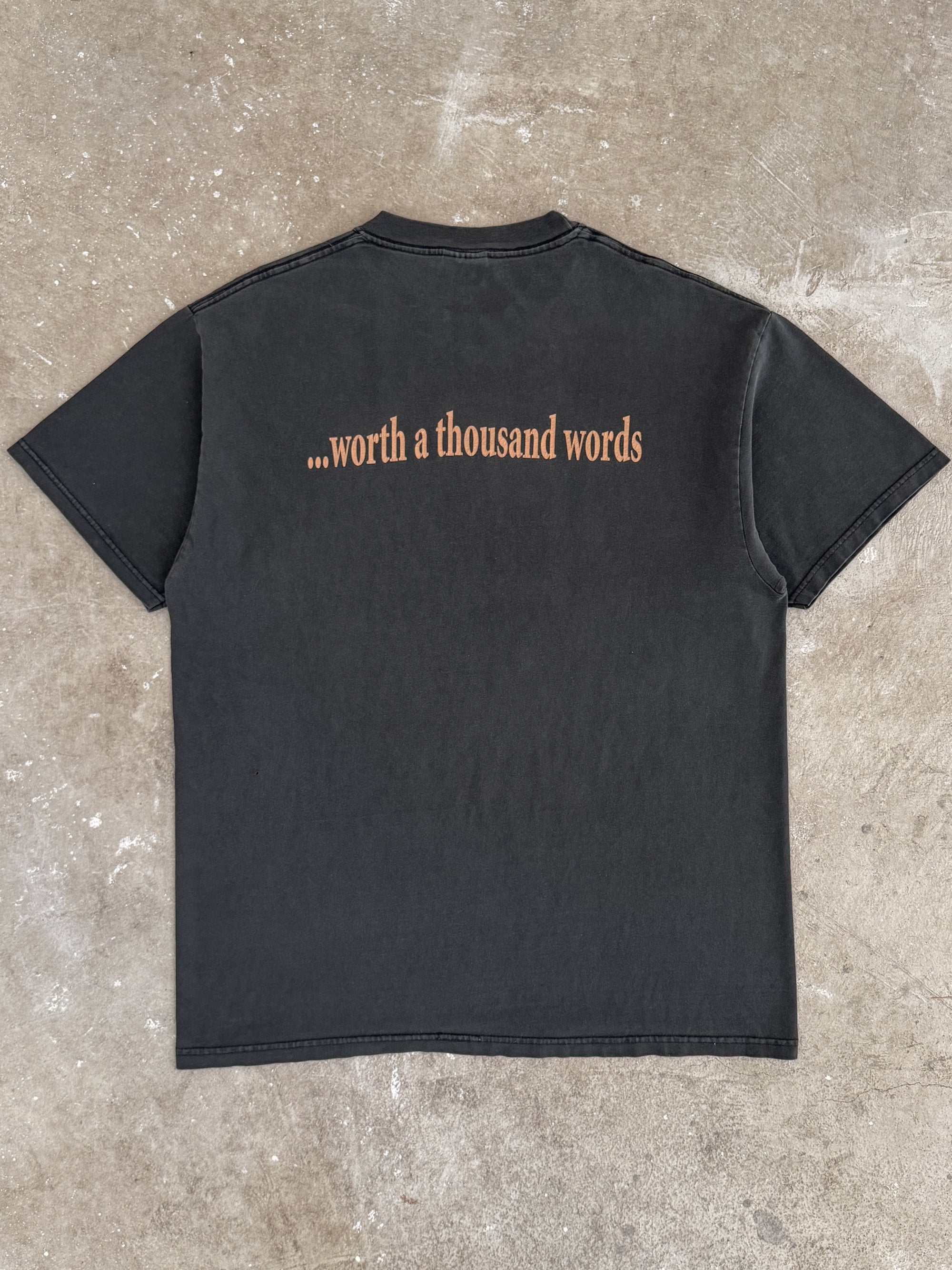 Early 00s "Cigar Asphyxionado" Van Gogh Parody Tee (L)