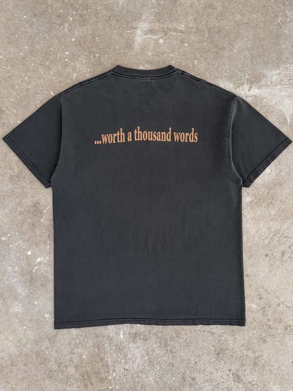 Early 00s "Cigar Asphyxionado" Van Gogh Parody Tee (L)