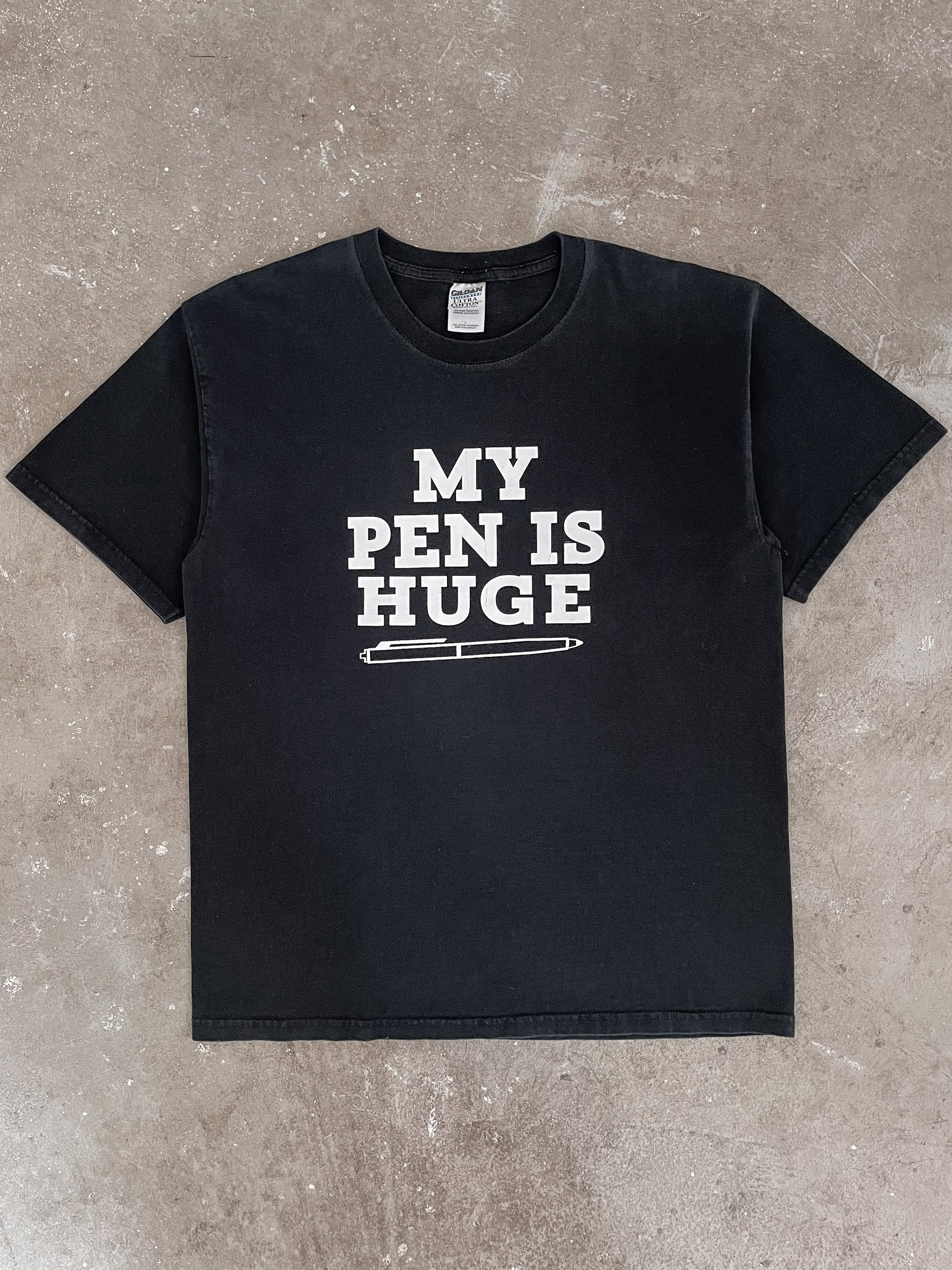 2000s “My Pen Is Huge” Tee (L)