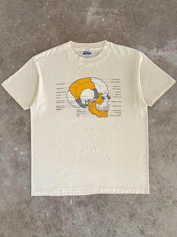 1980s "Skull Anatomy" Tee (L)