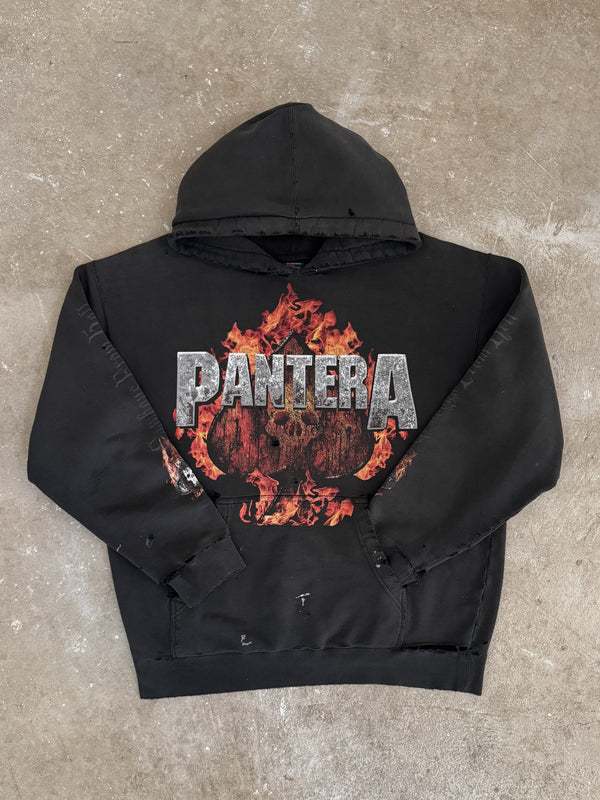 2006 Pantera "Cowboys From Hell" Thrashed Hoodie (M)