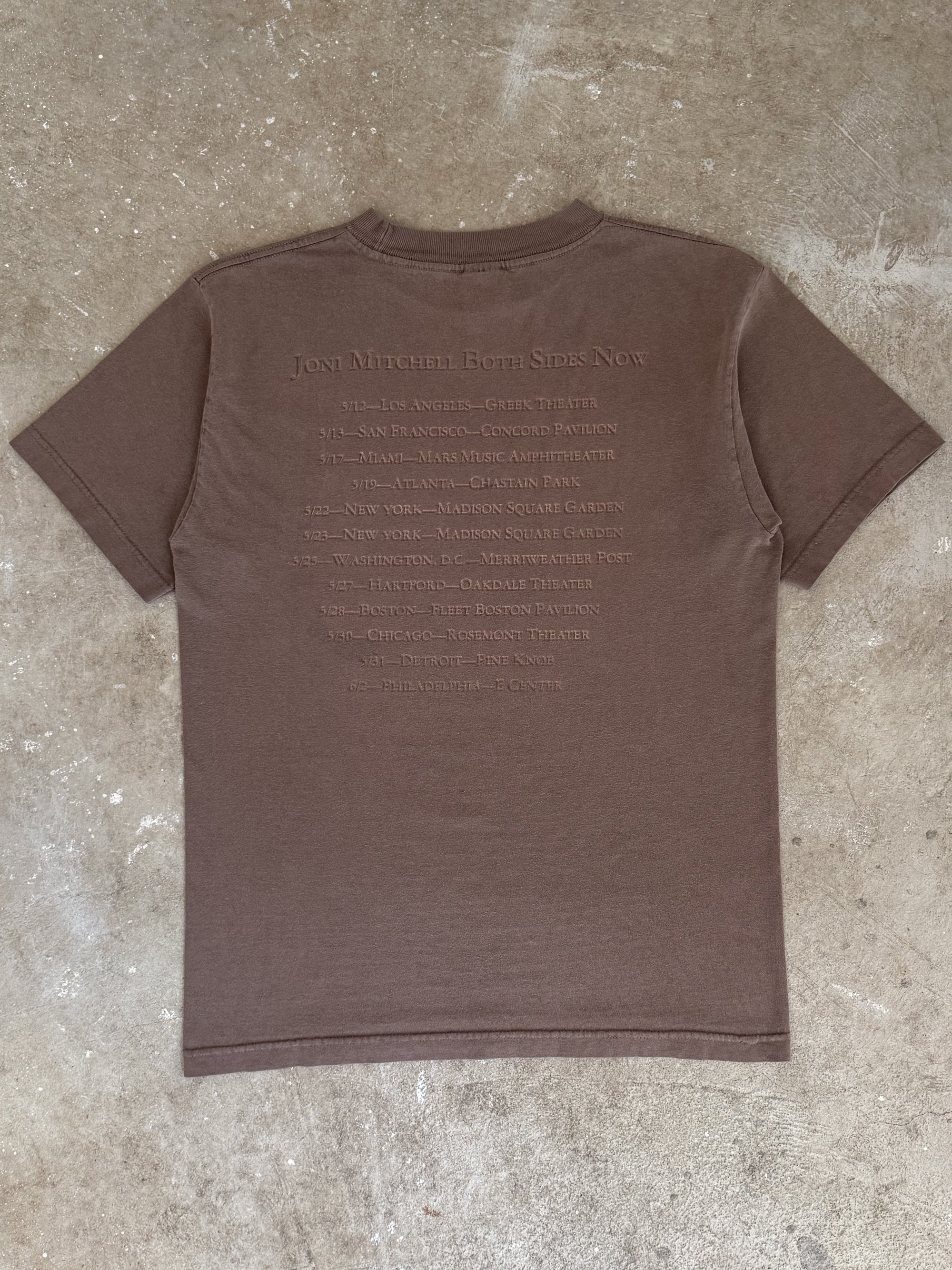 2000 Joni Mitchell "Both Sides Now" Tee (M)