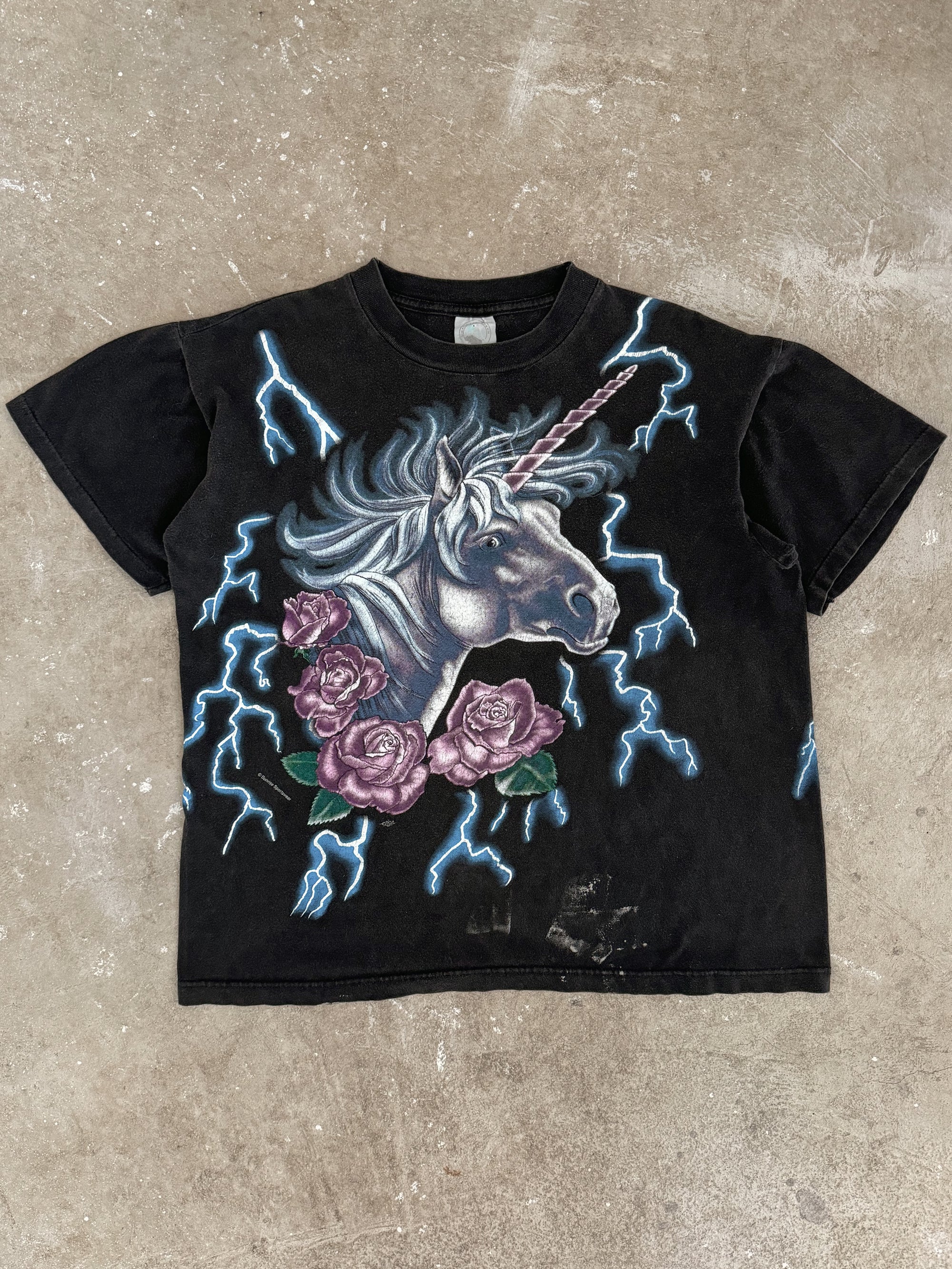 1990s "Unicorn" American Thunder Tee (M/L)