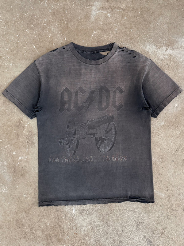 2004 AC/DC "For Those About To Rock" Faded Tee (M)
