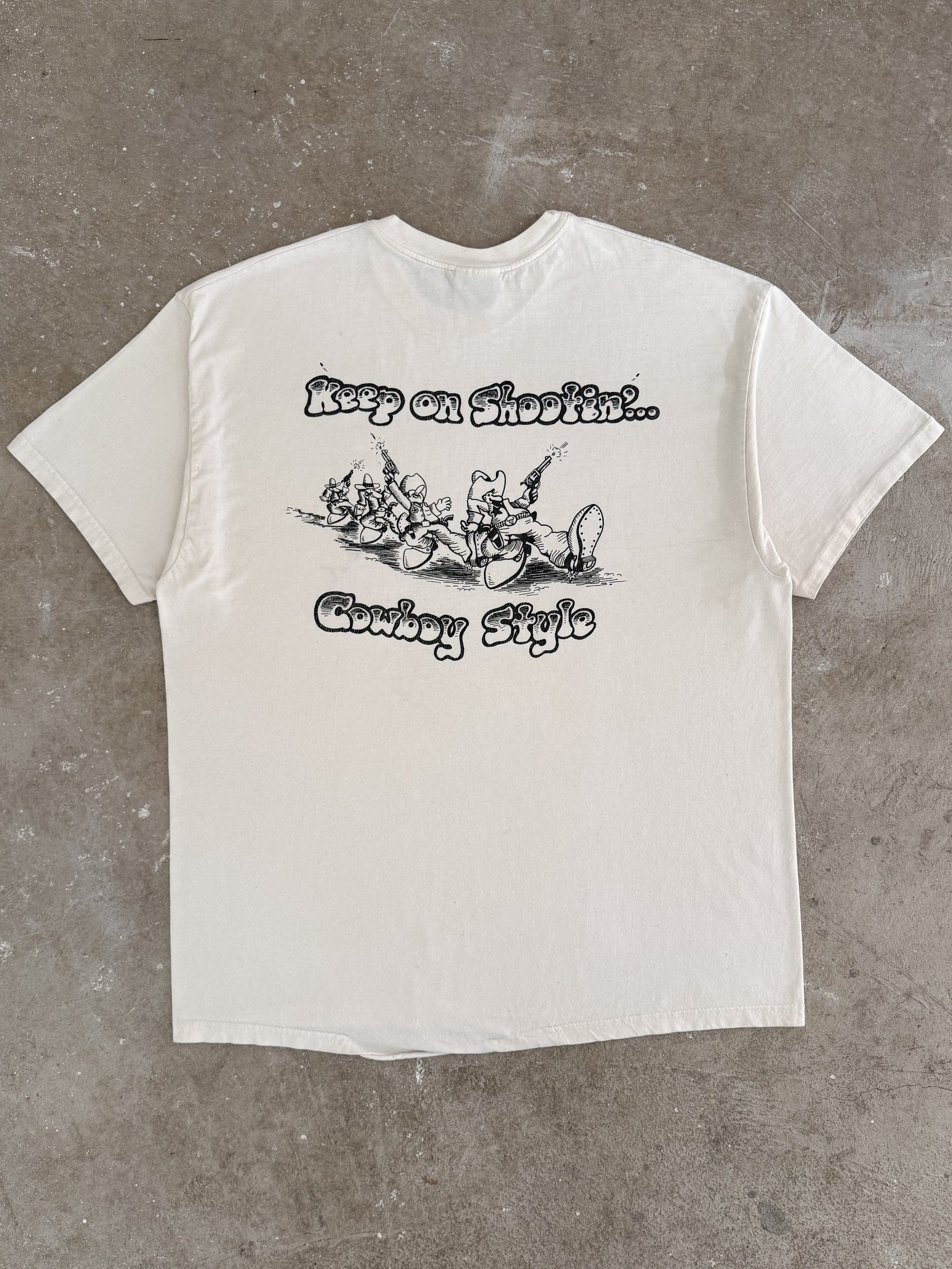 Late 90s "Keep On Shootin" Crumb Parody Tee (XL)