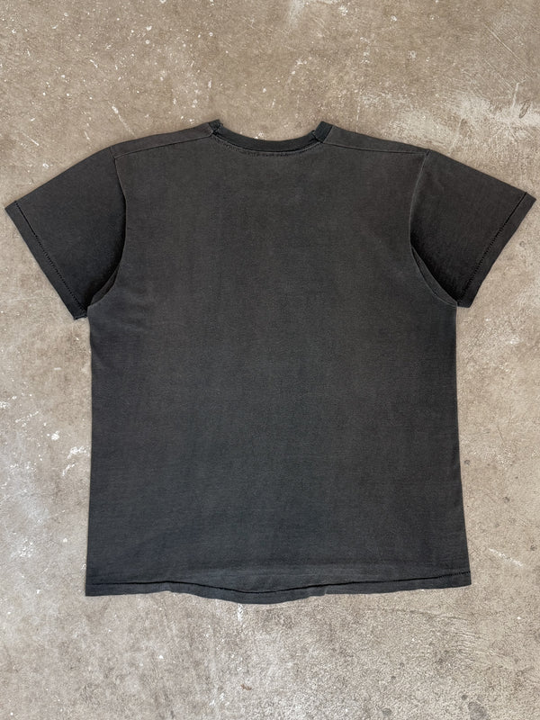1970s "Holland Michigan" Faded Black Tee (M)