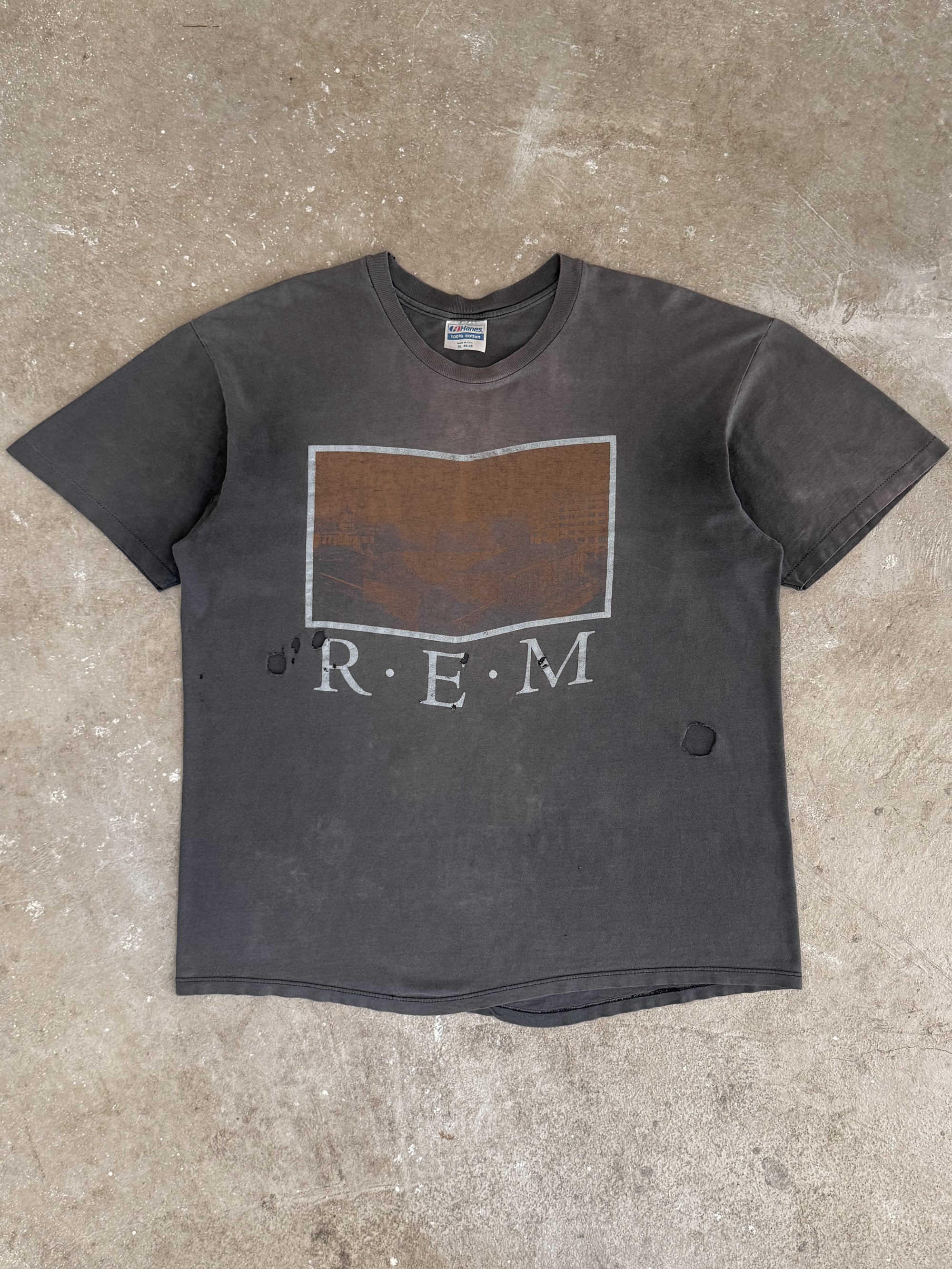 1986 REM "Athens, Georgia" Faded Tee (XL)