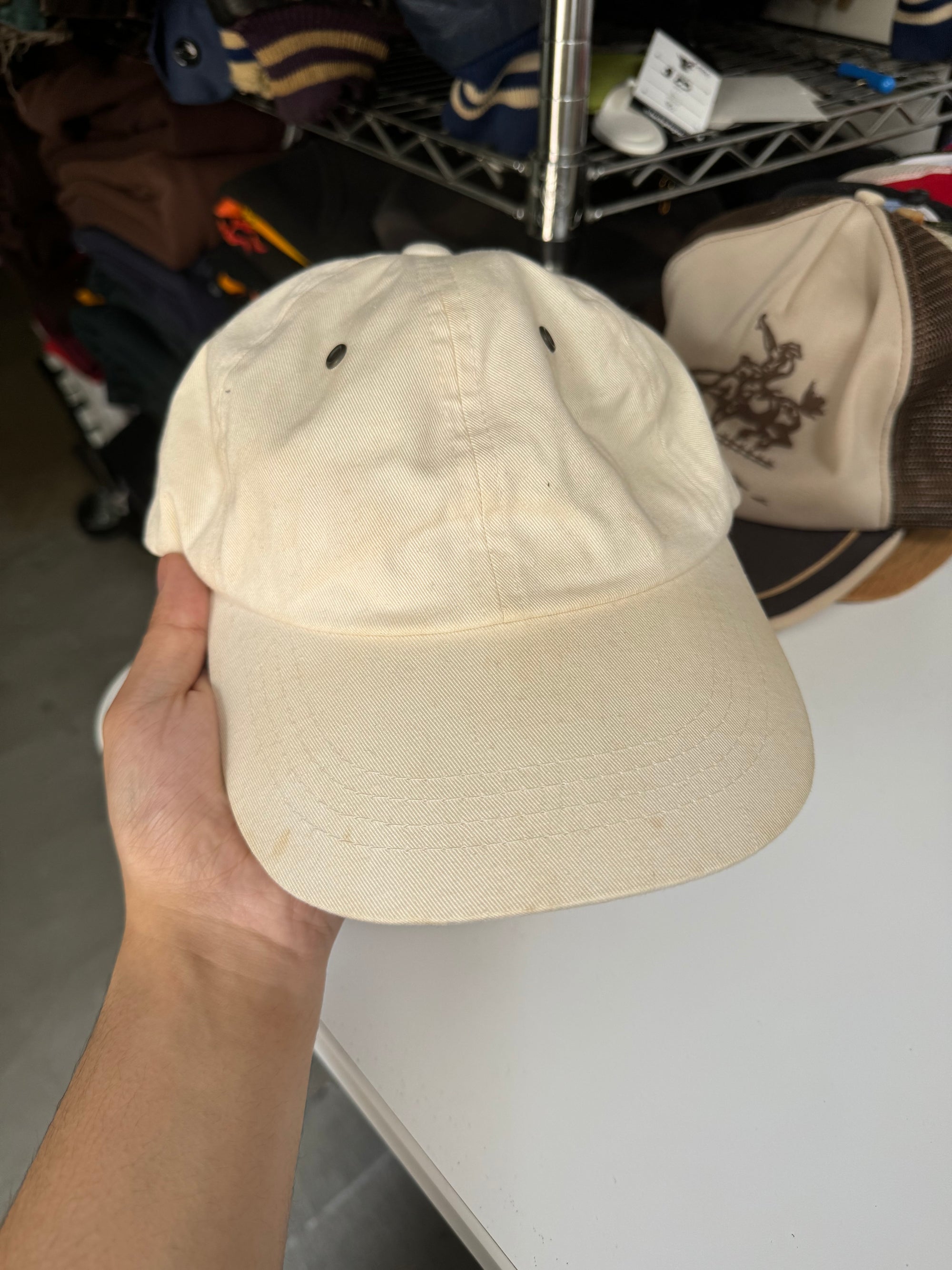 1990s Gap Off-White Hat