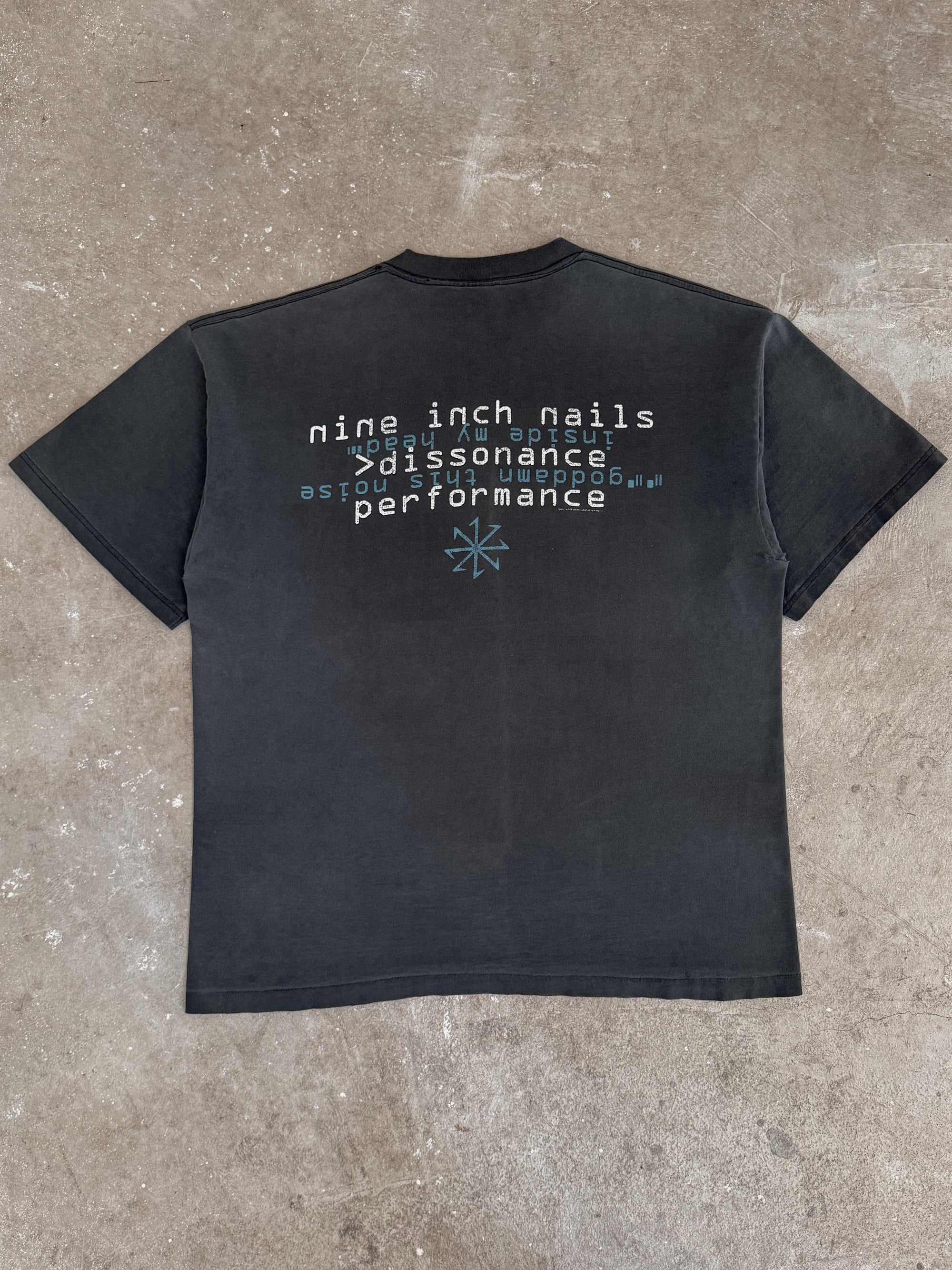1995 Nine Inch Nails "Dissonance" Faded Tee (XL)