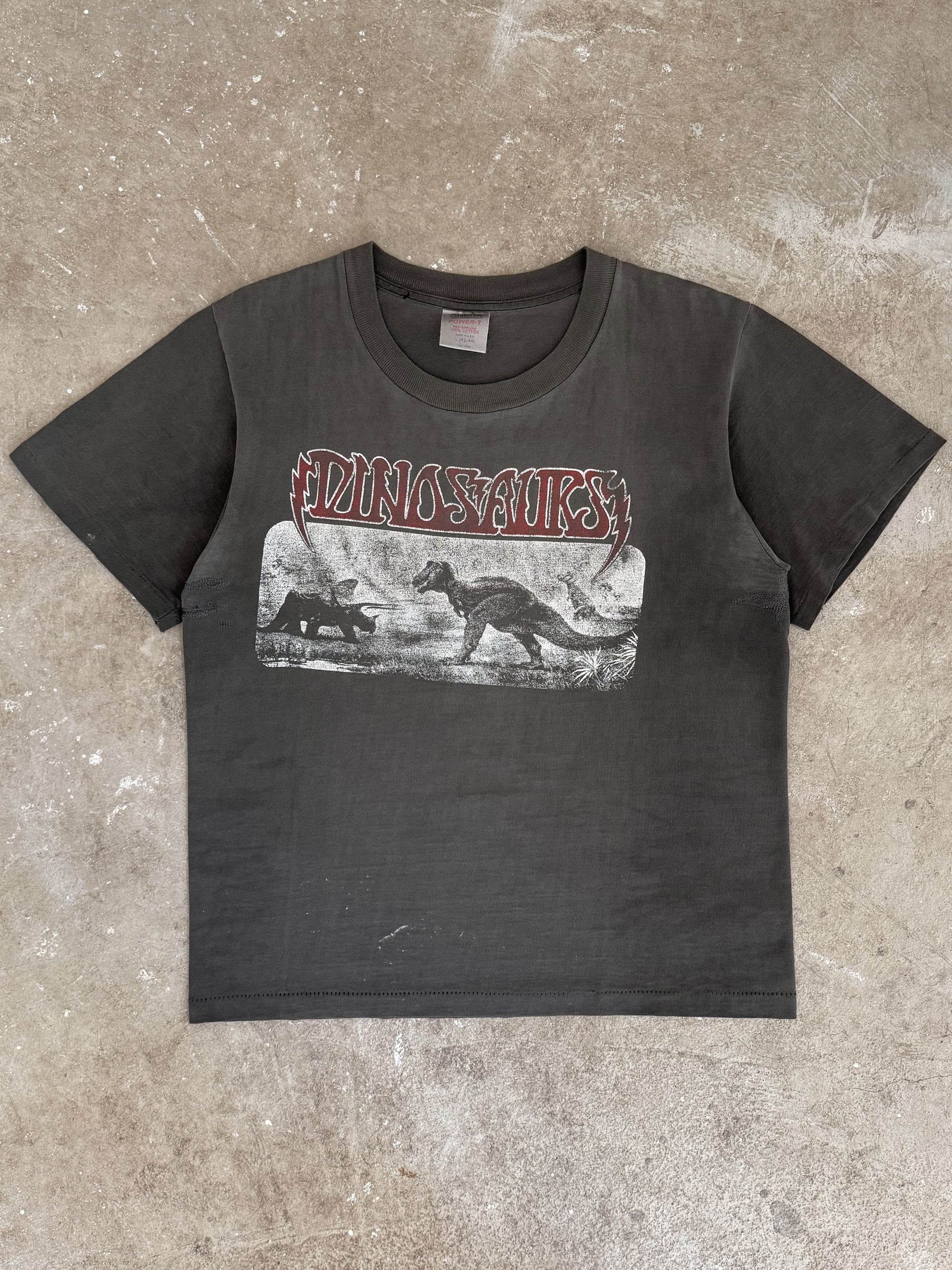1980s Dinosaurs Supergroup Faded Tee (M)