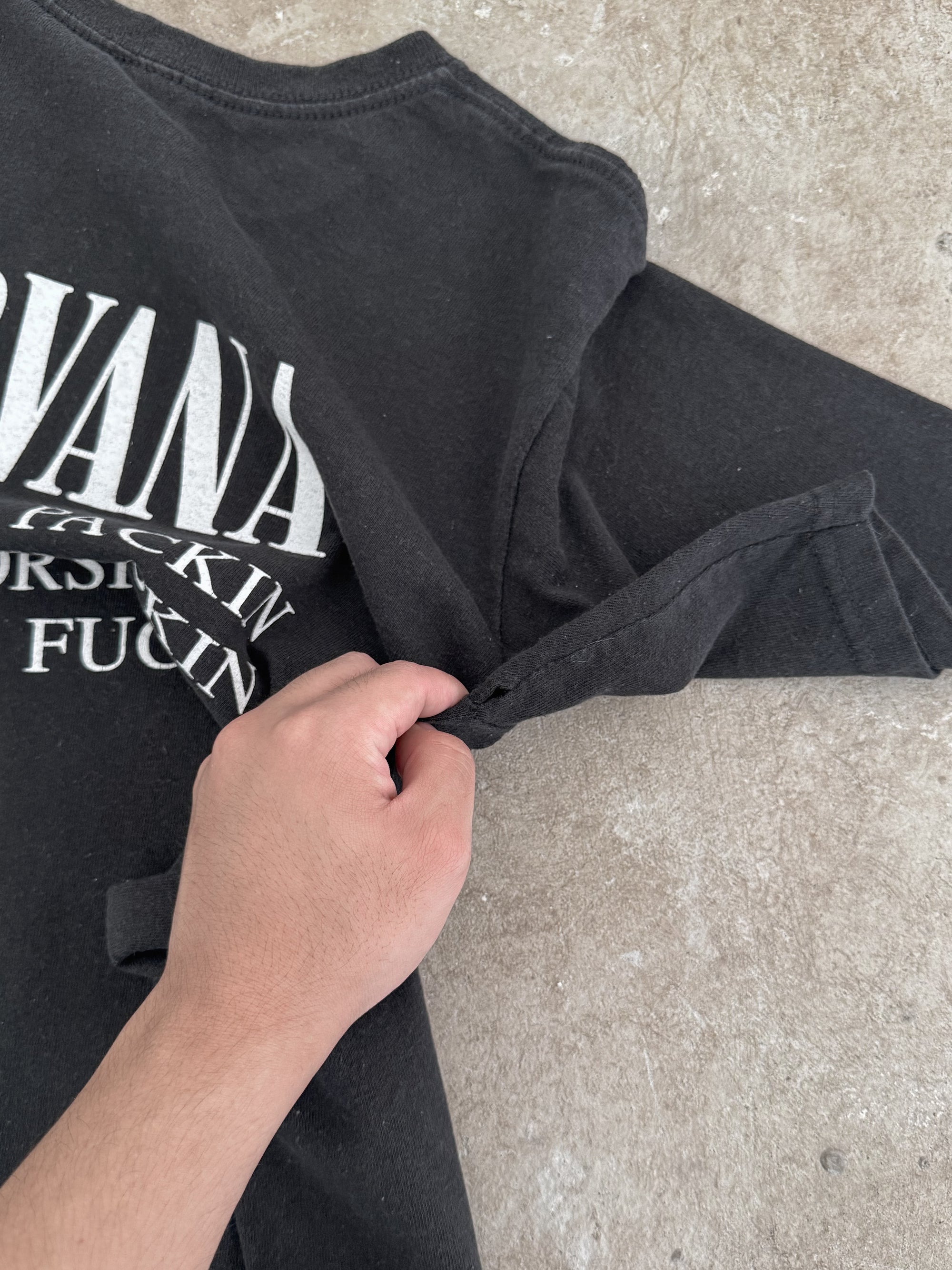 Late 00s Nirvana "Vestibule" Tee (S)